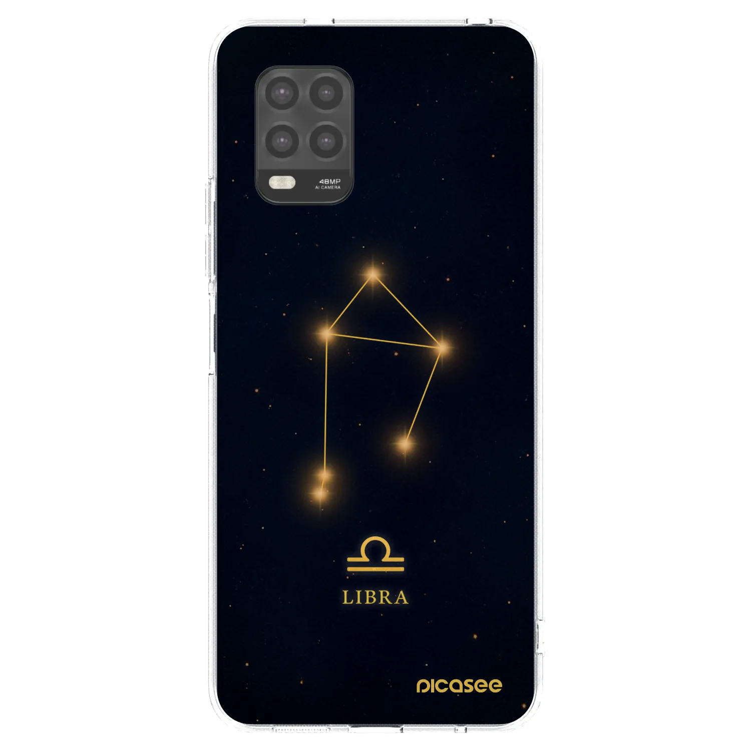 Picasee silikonowe przeźroczyste etui na Xiaomi Mi 10 Lite - LIBRA