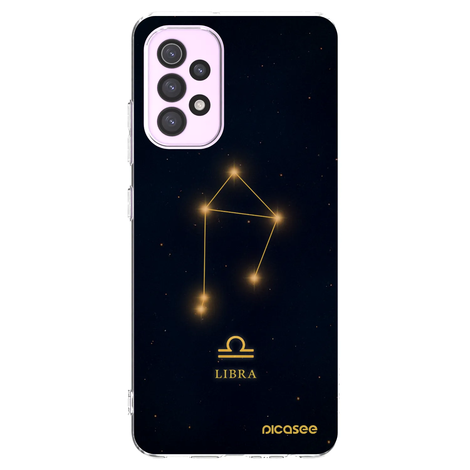 Picasee silikonowe przeźroczyste etui na Samsung Galaxy A32 5G A326B - LIBRA