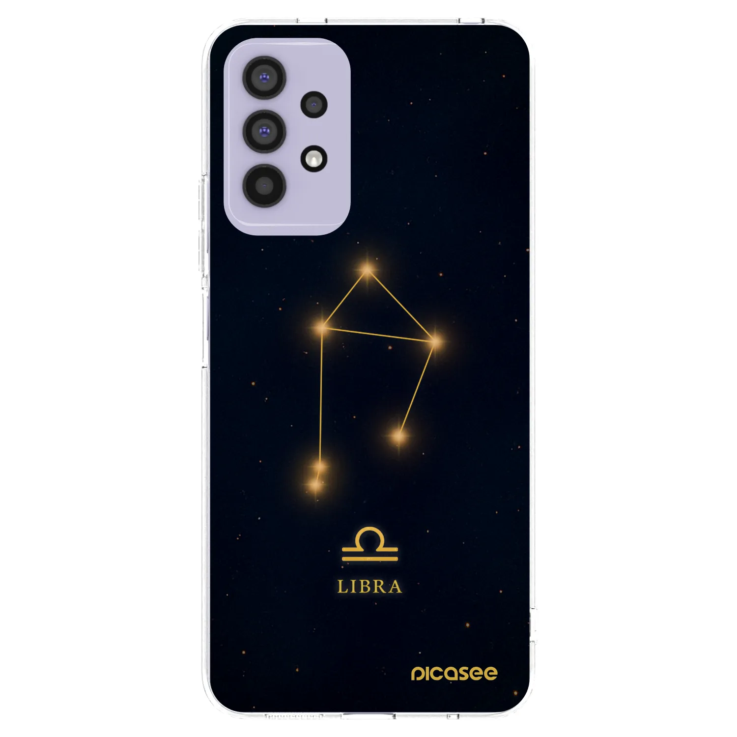 Picasee silikonowe przeźroczyste etui na Samsung Galaxy A32 4G SM-A325F - LIBRA