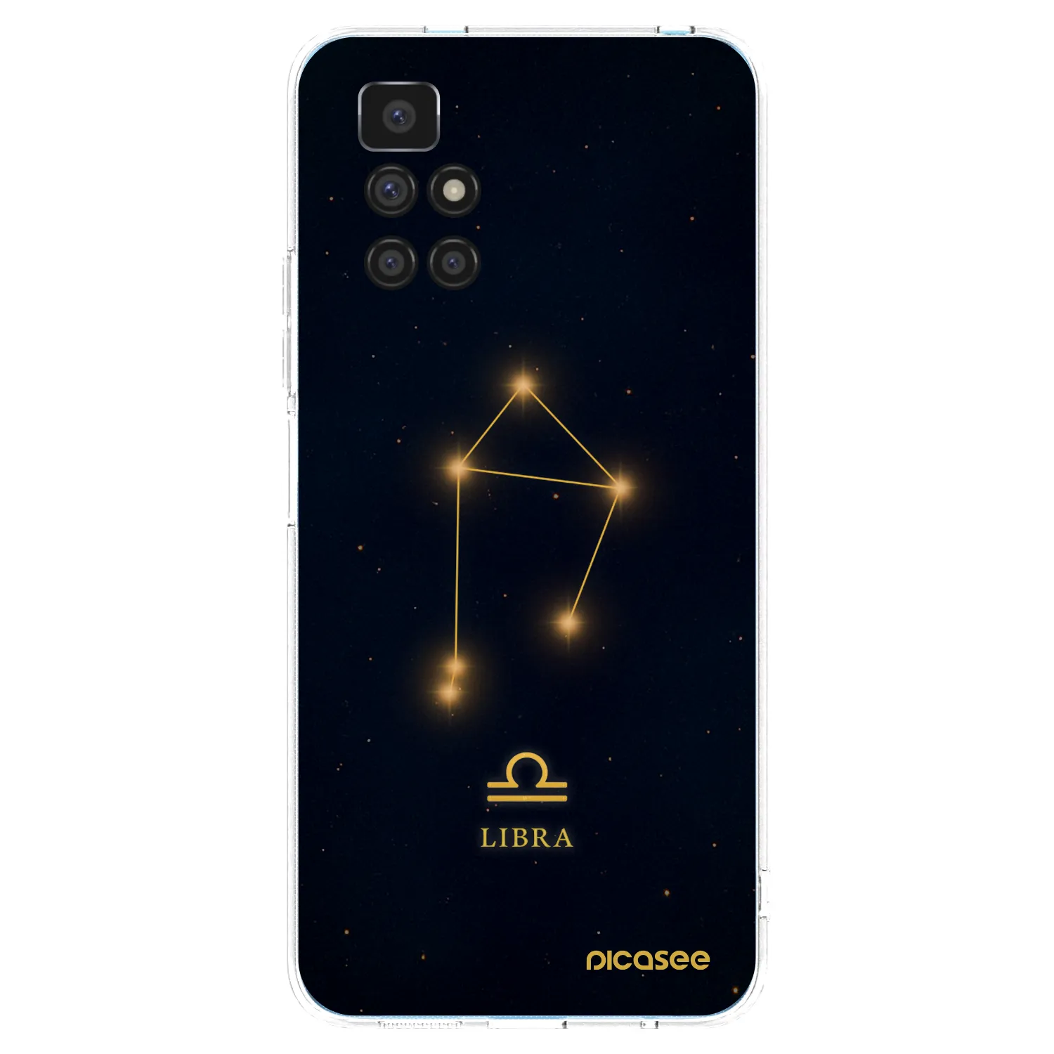 Picasee silikonowe przeźroczyste etui na Xiaomi Redmi 10 - LIBRA