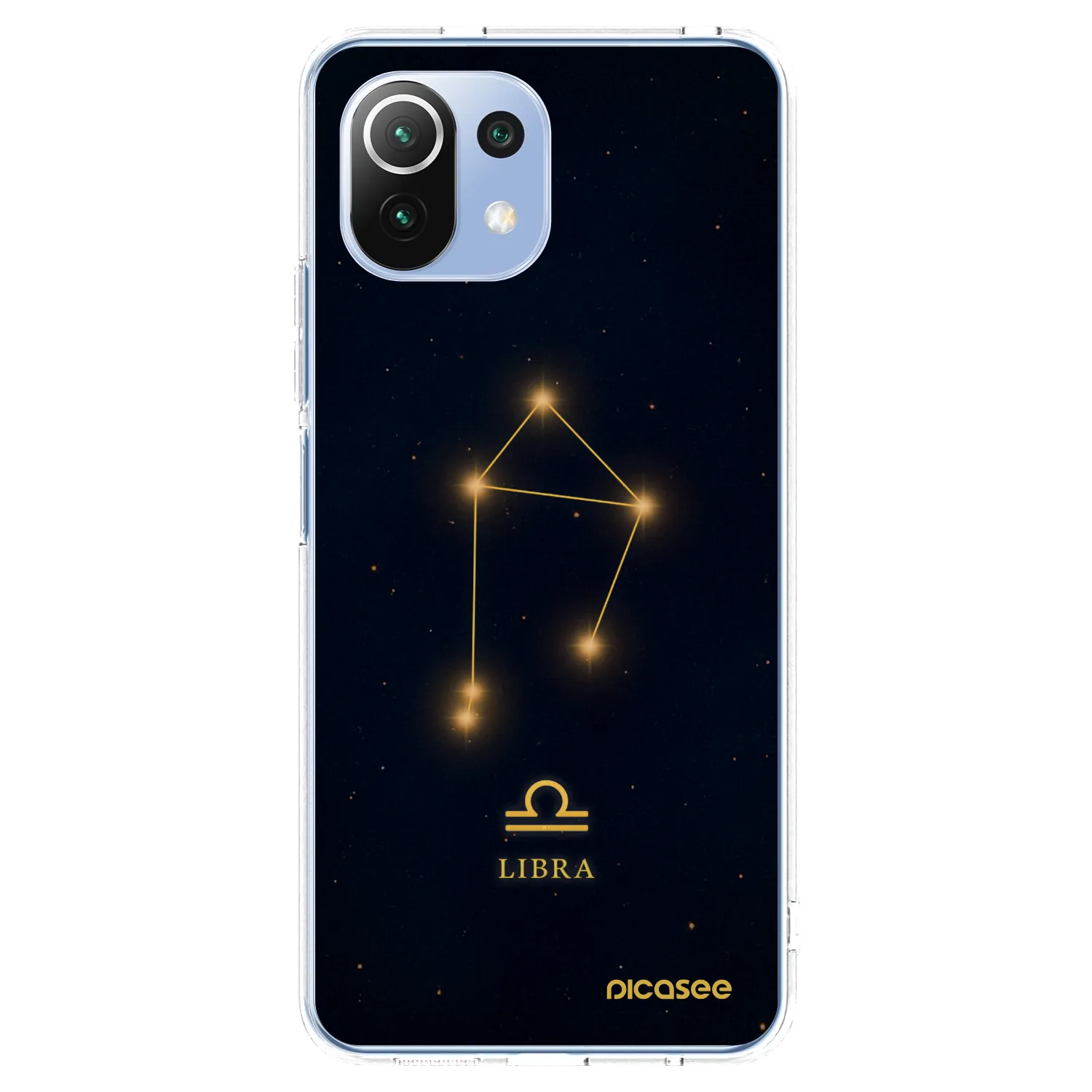 Picasee silikonowe przeźroczyste etui na Xiaomi 11 Lite 5G NE - LIBRA