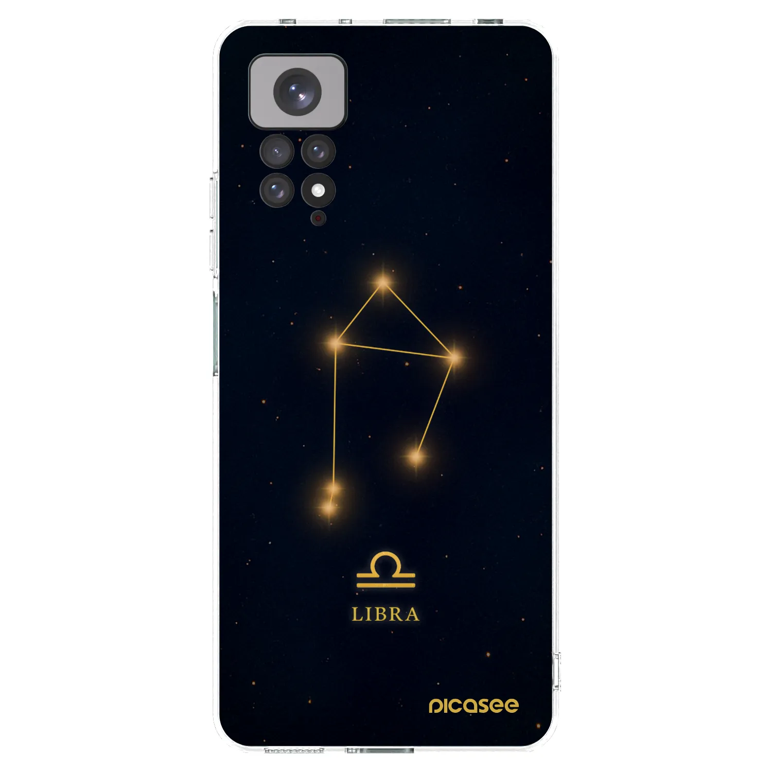 Picasee silikonowe przeźroczyste etui na Xiaomi Redmi Note 11S 4G - LIBRA
