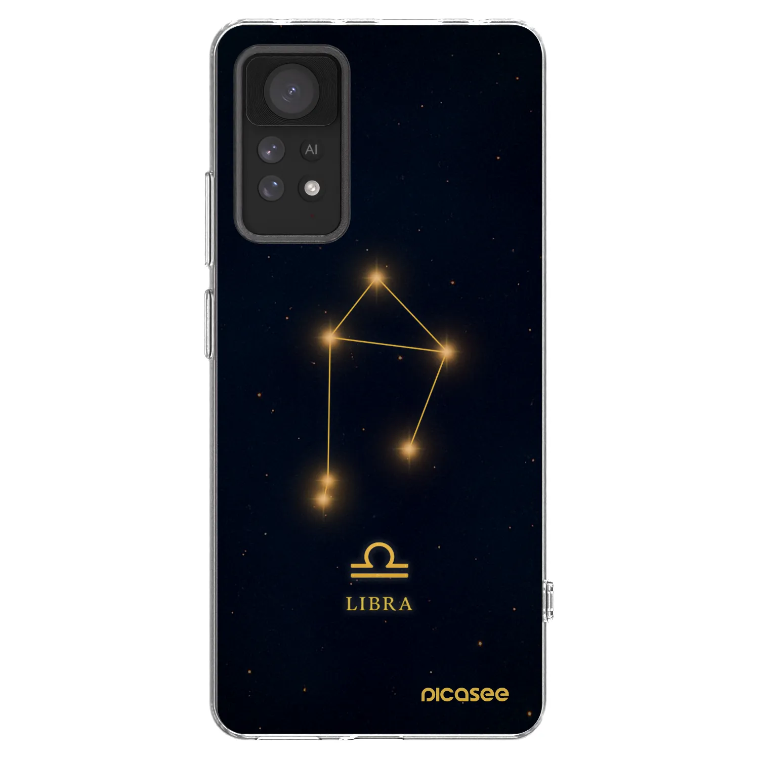 Picasee silikonowe przeźroczyste etui na Xiaomi Redmi Note 11 Pro 5G - LIBRA