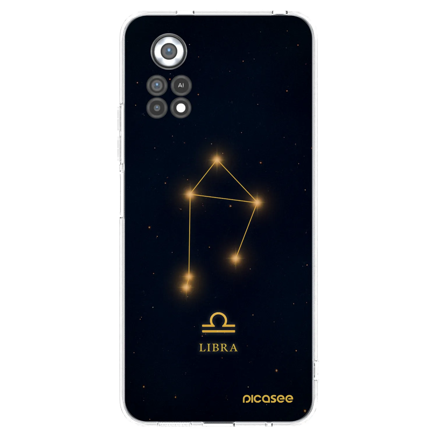 Picasee silikonowe przeźroczyste etui na Xiaomi Poco X4 Pro 5G - LIBRA
