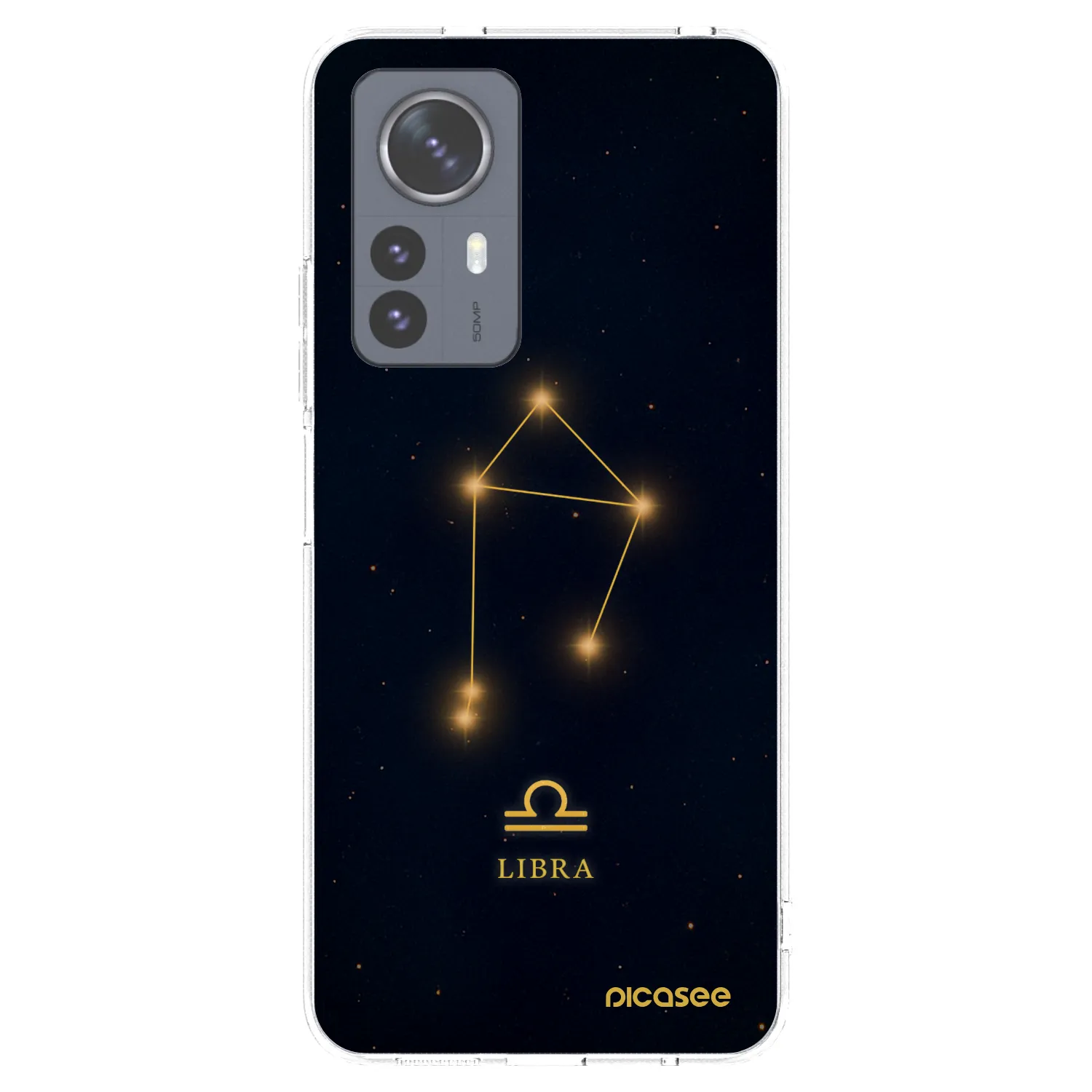 Picasee silikonowe przeźroczyste etui na Xiaomi 12 Pro - LIBRA
