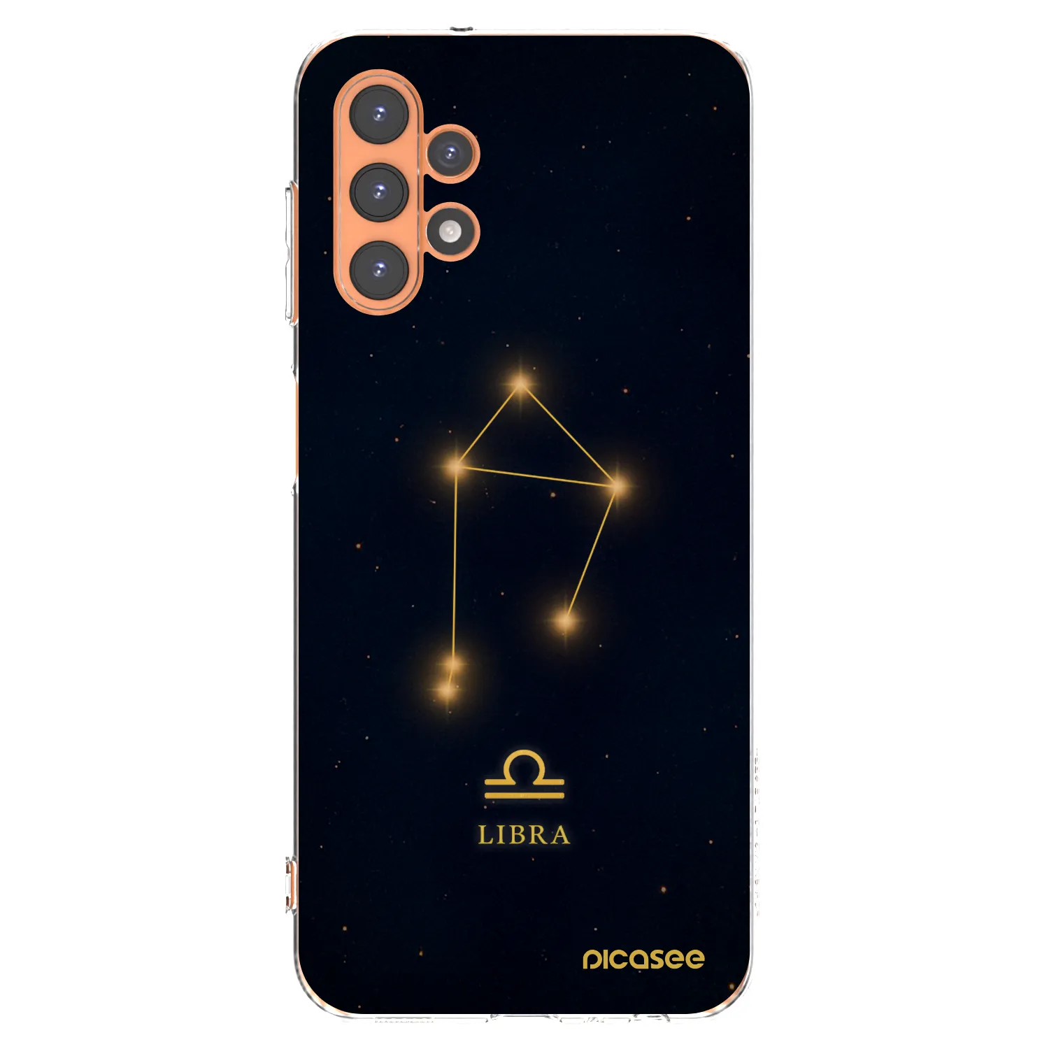 Picasee silikonowe przeźroczyste etui na Samsung Galaxy A13 4G A135 - LIBRA