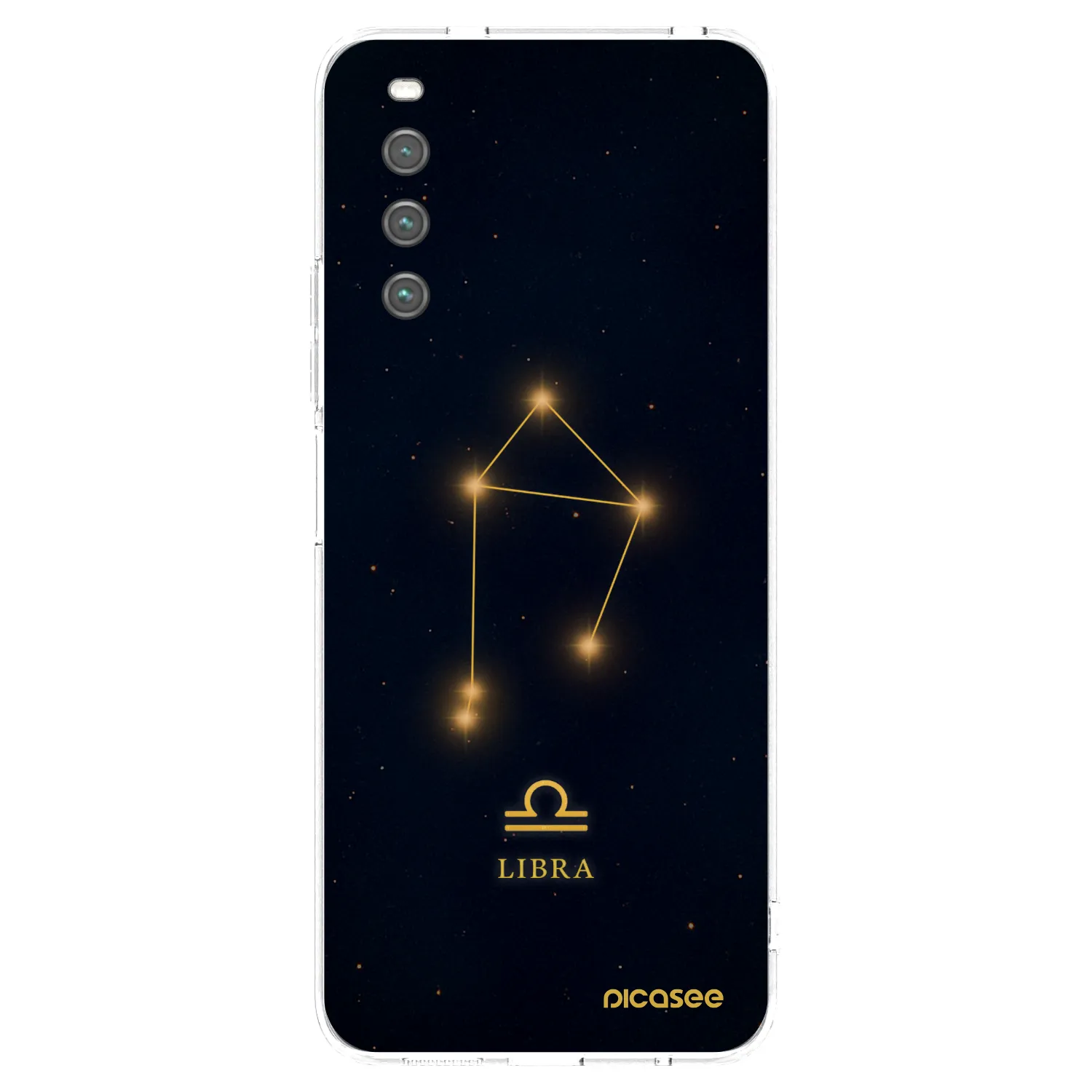 Picasee silikonowe przeźroczyste etui na Sony Xperia 10 IV 5G - LIBRA