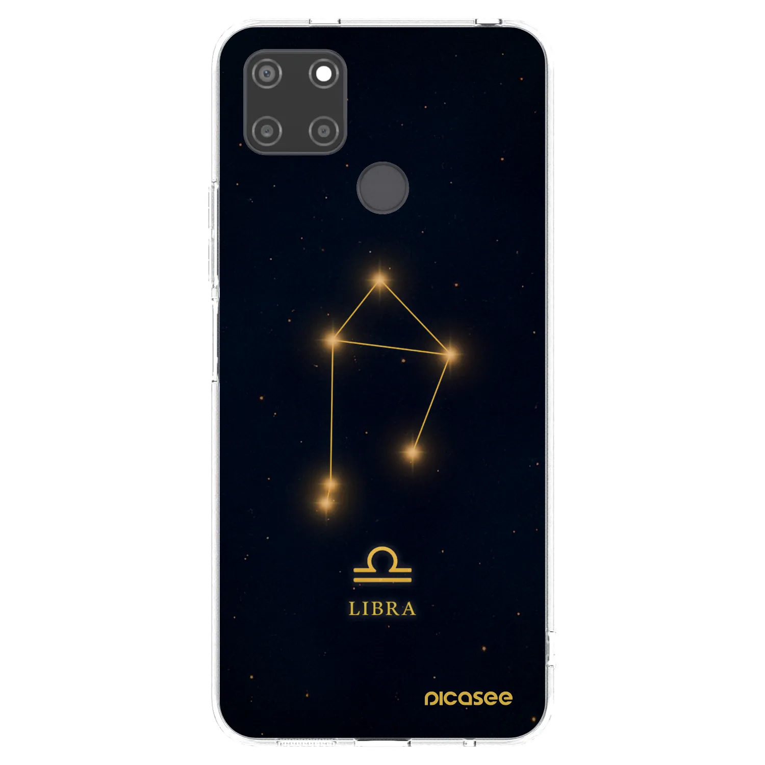 Picasee silikonowe przeźroczyste etui na Realme C21Y - LIBRA