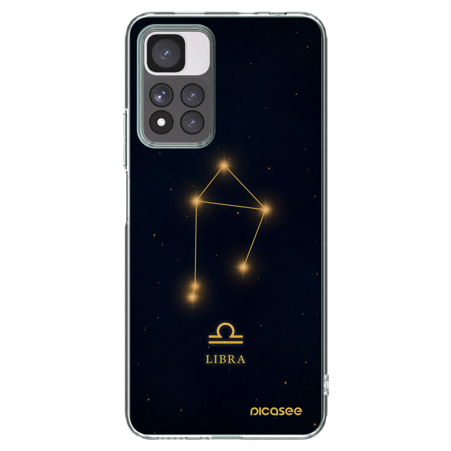 Picasee silikonowe przeźroczyste etui na Xiaomi Redmi Note 11 Pro+ 5G - LIBRA