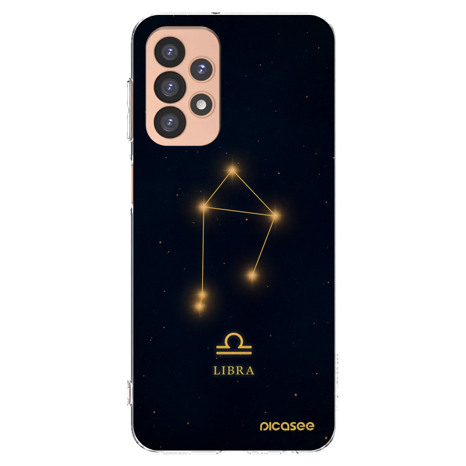 Picasee silikonowe przeźroczyste etui na Samsung Galaxy A23 A236B 5G - LIBRA