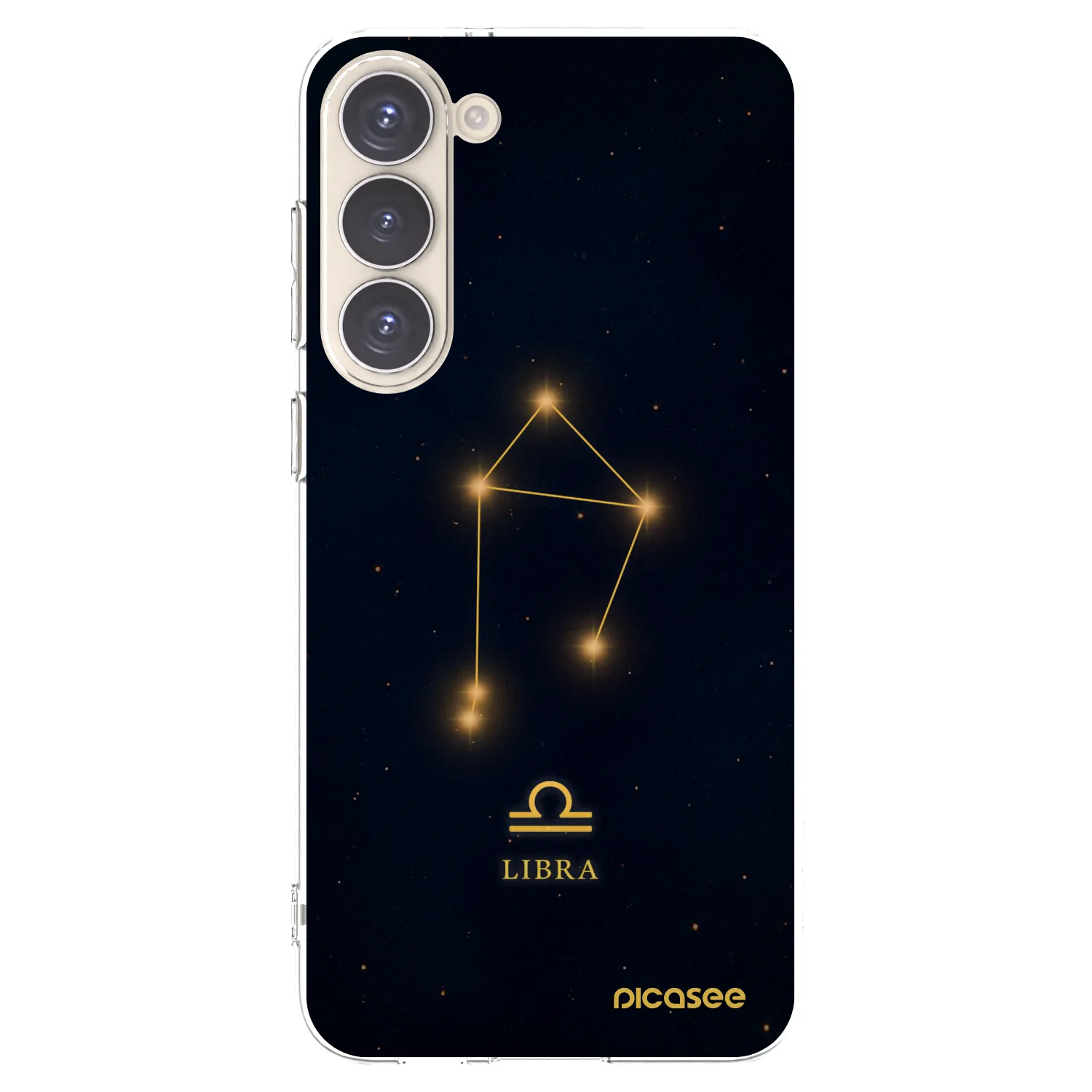 Picasee silikonowe przeźroczyste etui na Samsung Galaxy S23+ 5G - LIBRA