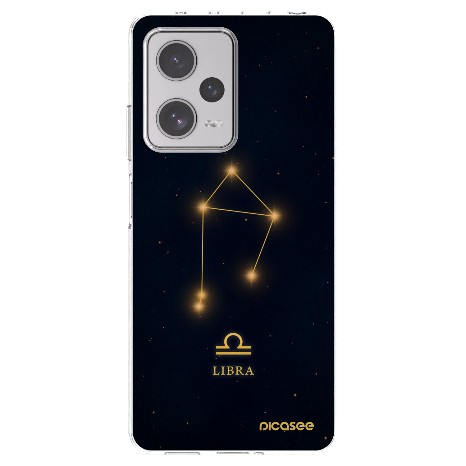 Picasee silikonowe przeźroczyste etui na Xiaomi Redmi Note 12 Pro+ 5G - LIBRA