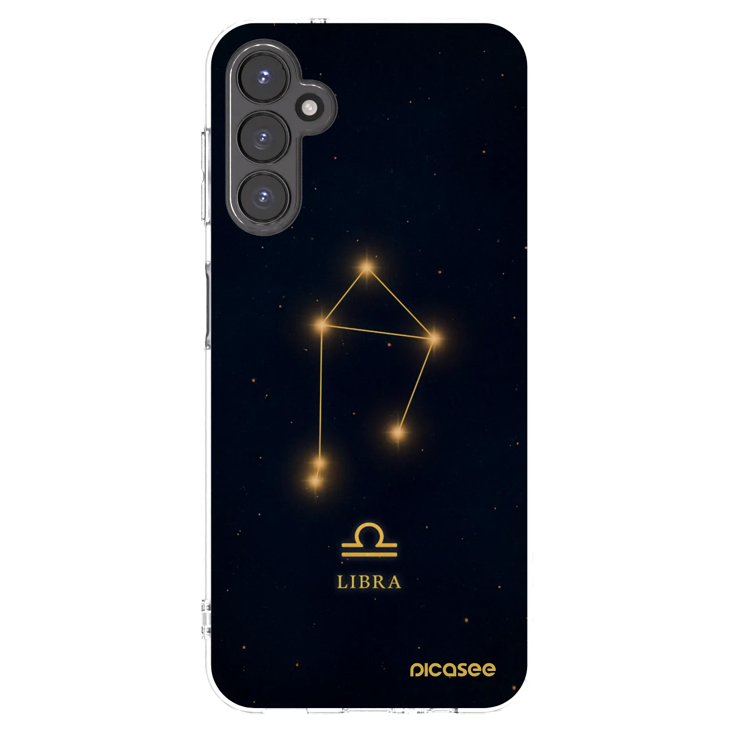 Picasee silikonowe przeźroczyste etui na Samsung Galaxy A14 5G A146P - LIBRA