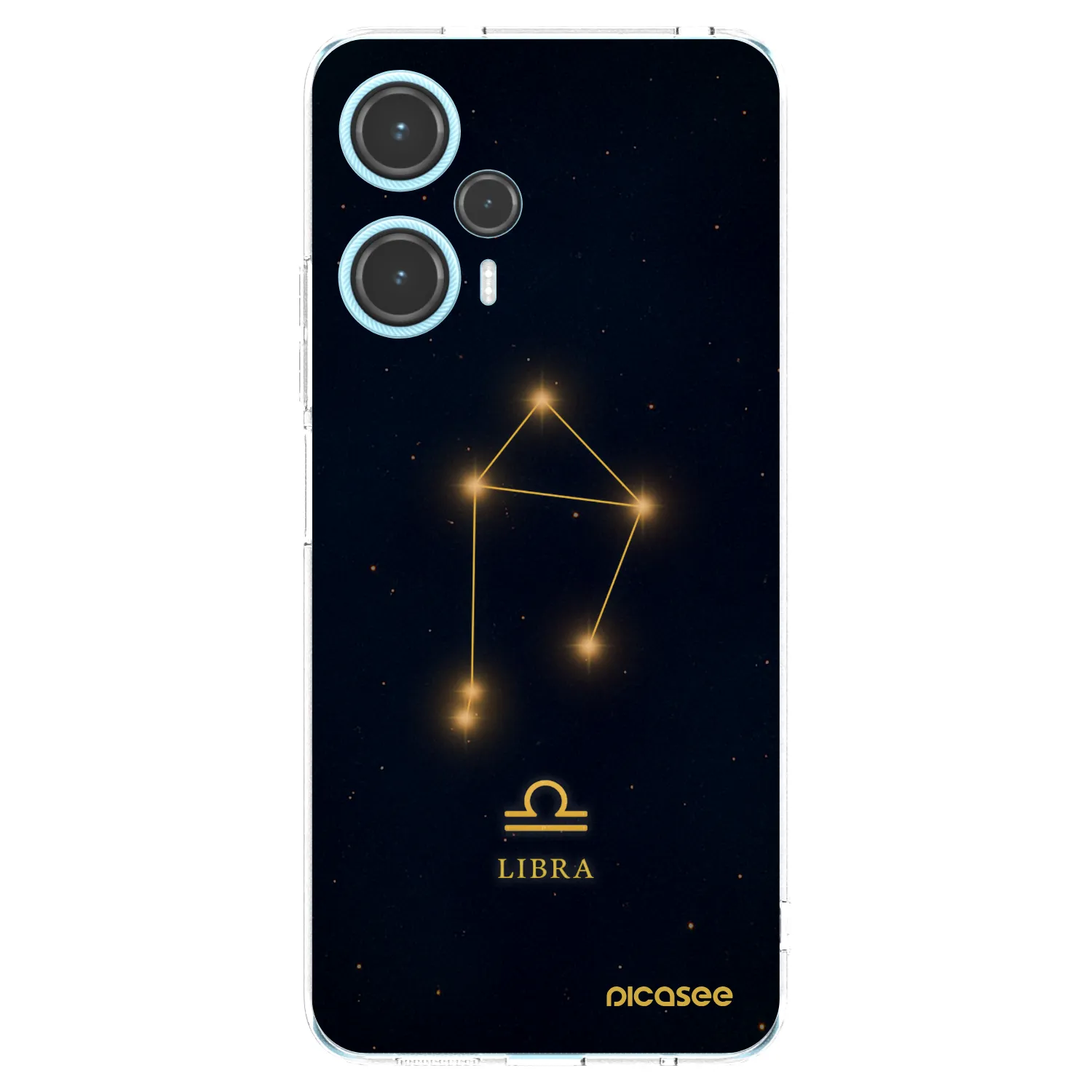 Picasee silikonowe przeźroczyste etui na Xiaomi Poco F5 - LIBRA