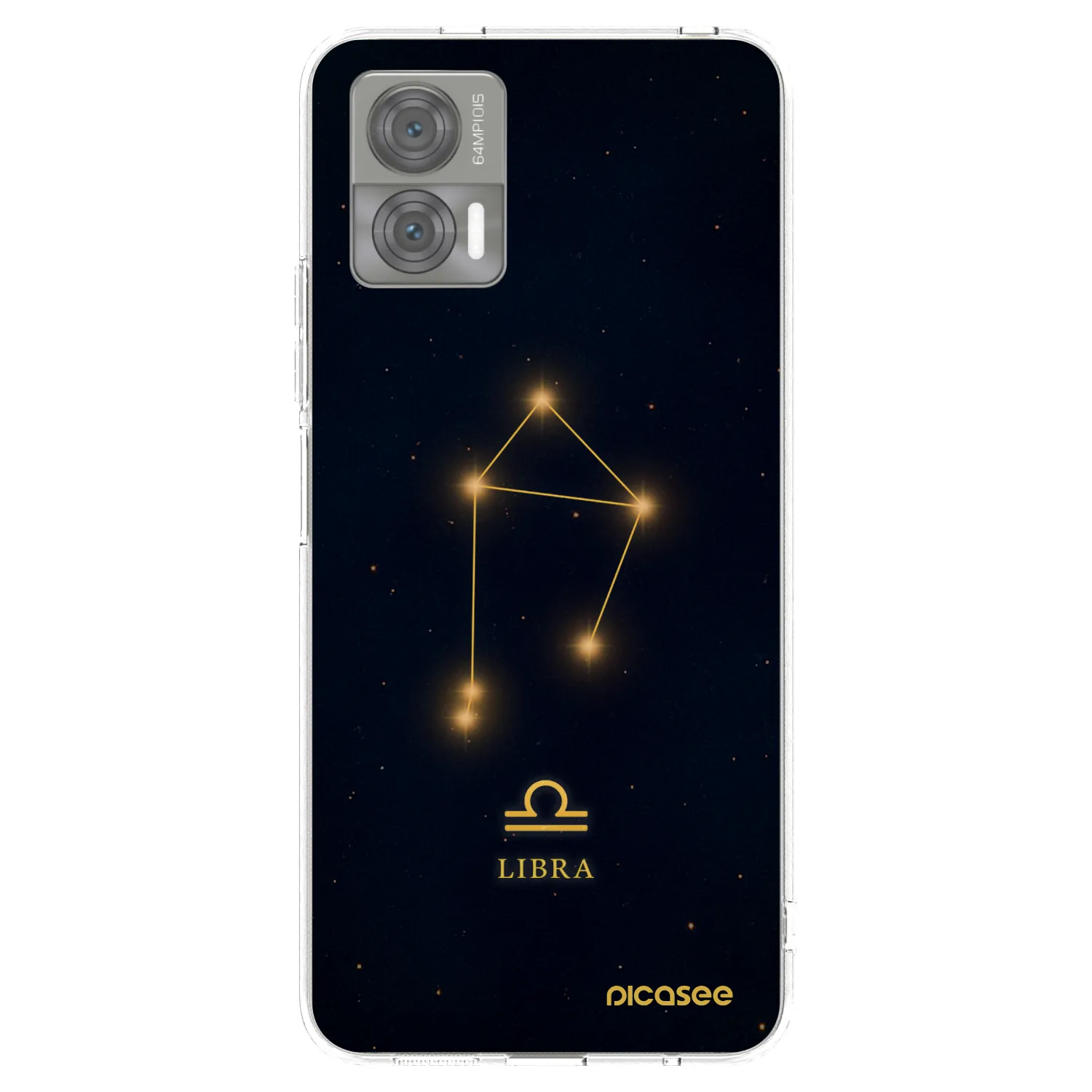 Picasee silikonowe przeźroczyste etui na Motorola Edge 30 Neo - LIBRA