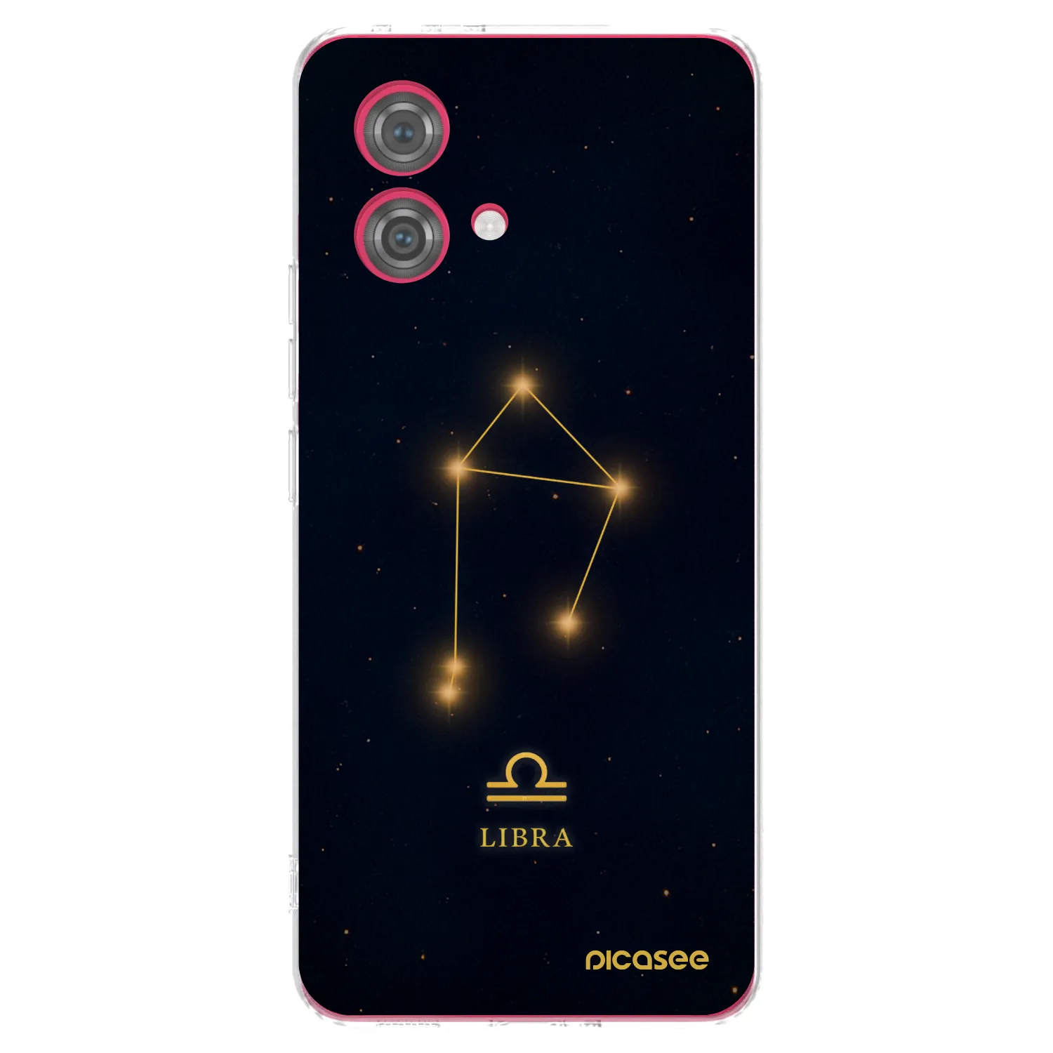 Picasee silikonowe przeźroczyste etui na Motorola Moto G84 5G - LIBRA