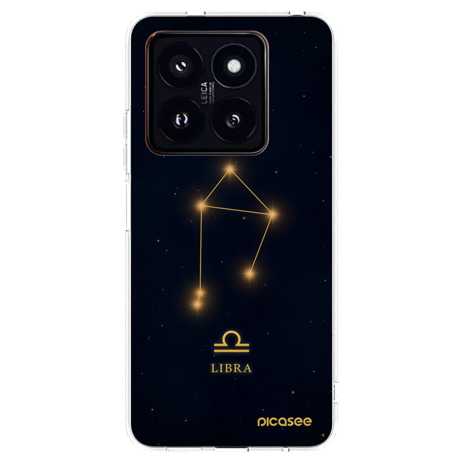 Picasee silikonowe przeźroczyste etui na Xiaomi 14 Pro - LIBRA