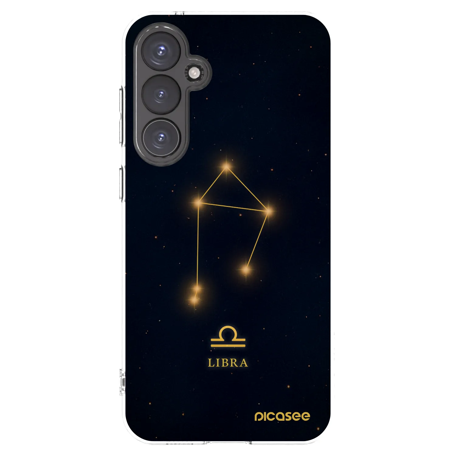 Picasee silikonowe przeźroczyste etui na Samsung Galaxy S23 FE S711B - LIBRA