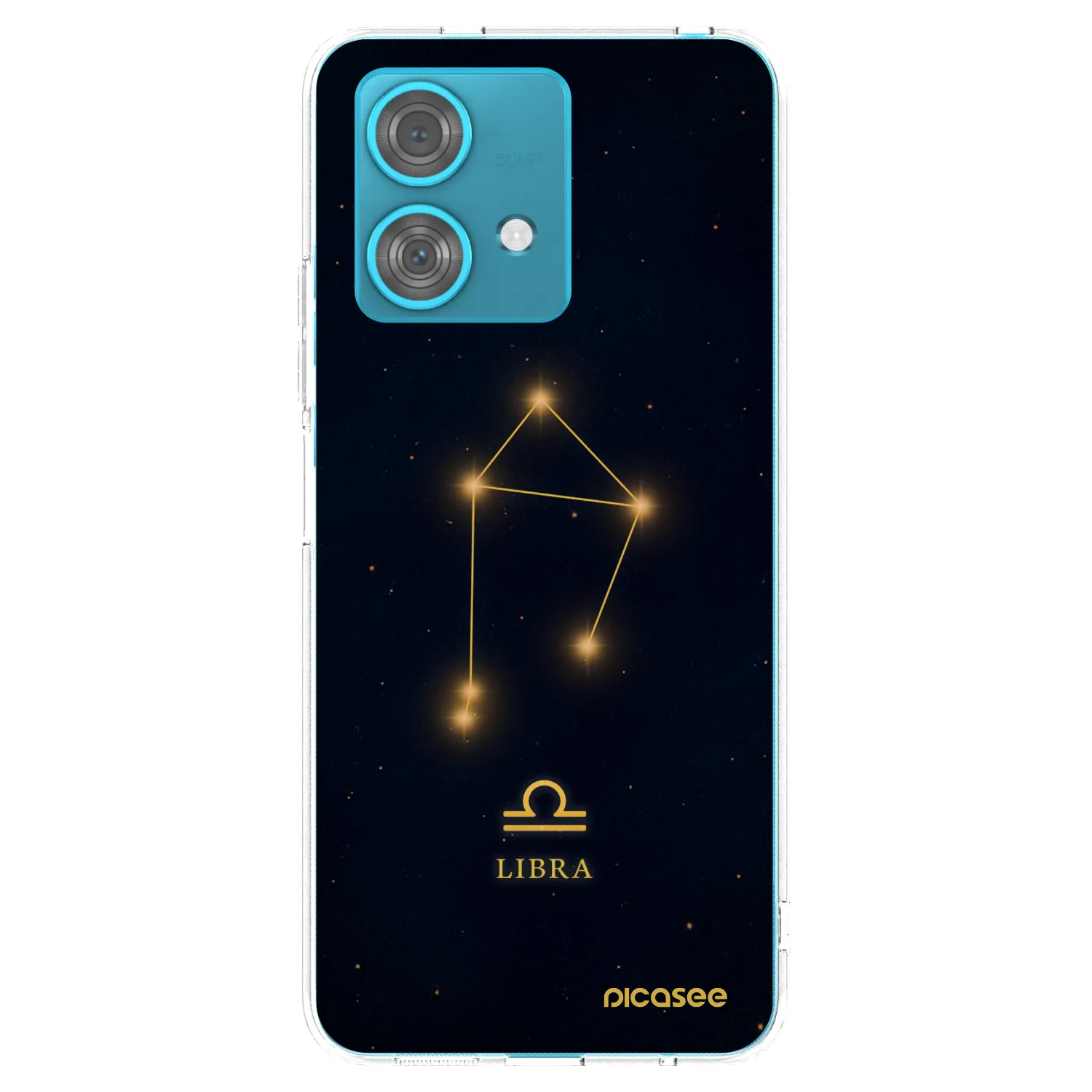 Picasee silikonowe przeźroczyste etui na Motorola Edge 40 Neo - LIBRA