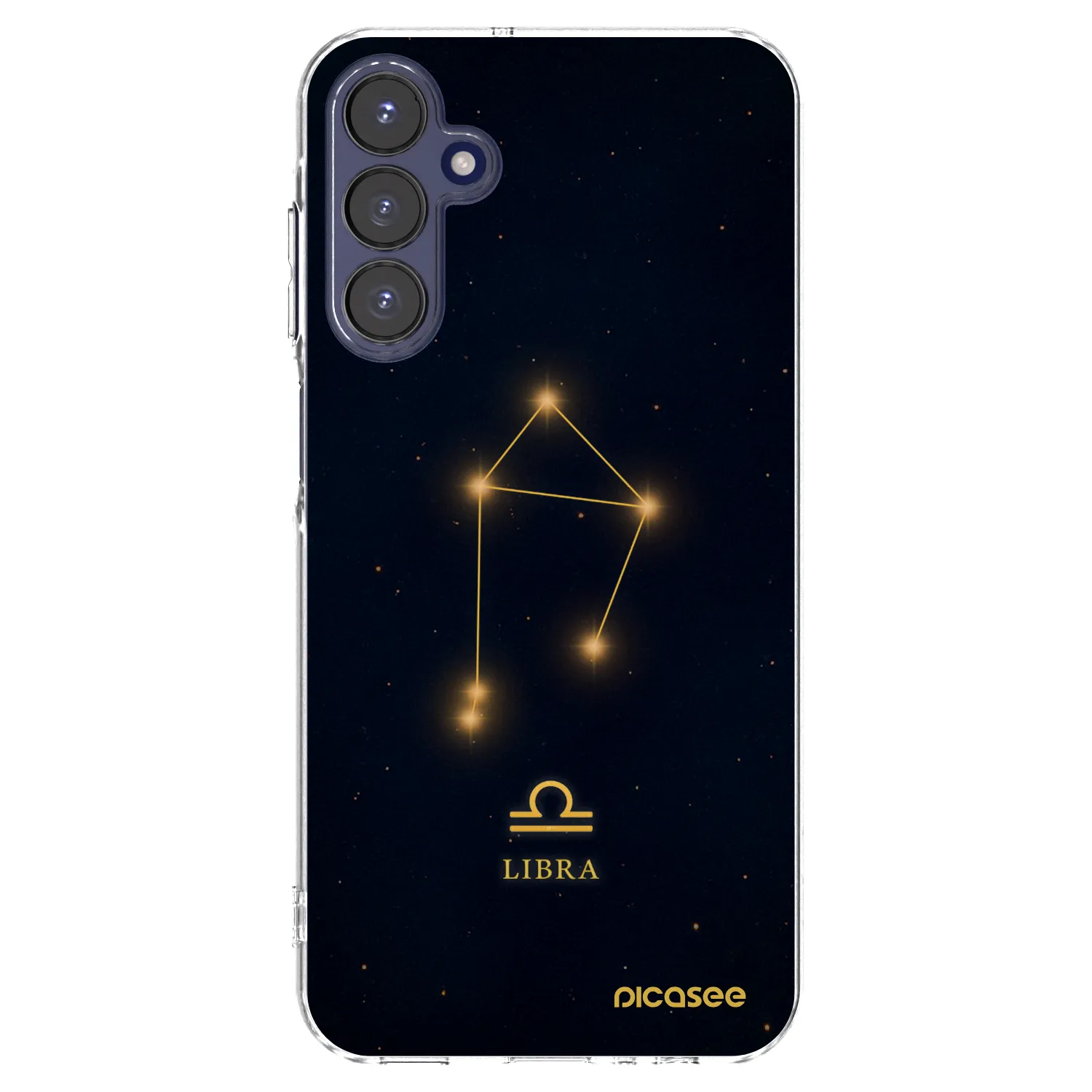 Picasee silikonowe przeźroczyste etui na Samsung Galaxy A15 A155F 4G - LIBRA