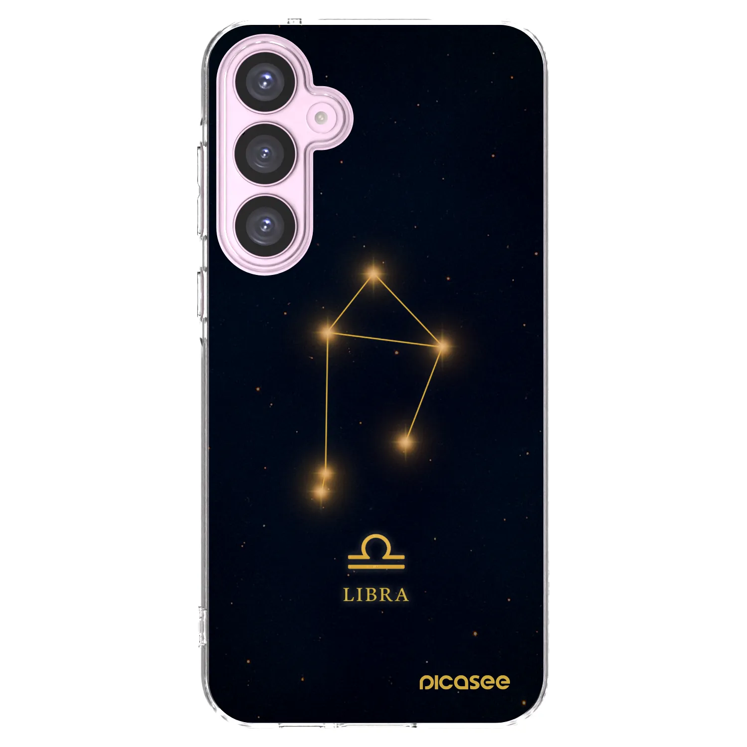 Picasee silikonowe przeźroczyste etui na Samsung Galaxy A55 5G A556B - LIBRA