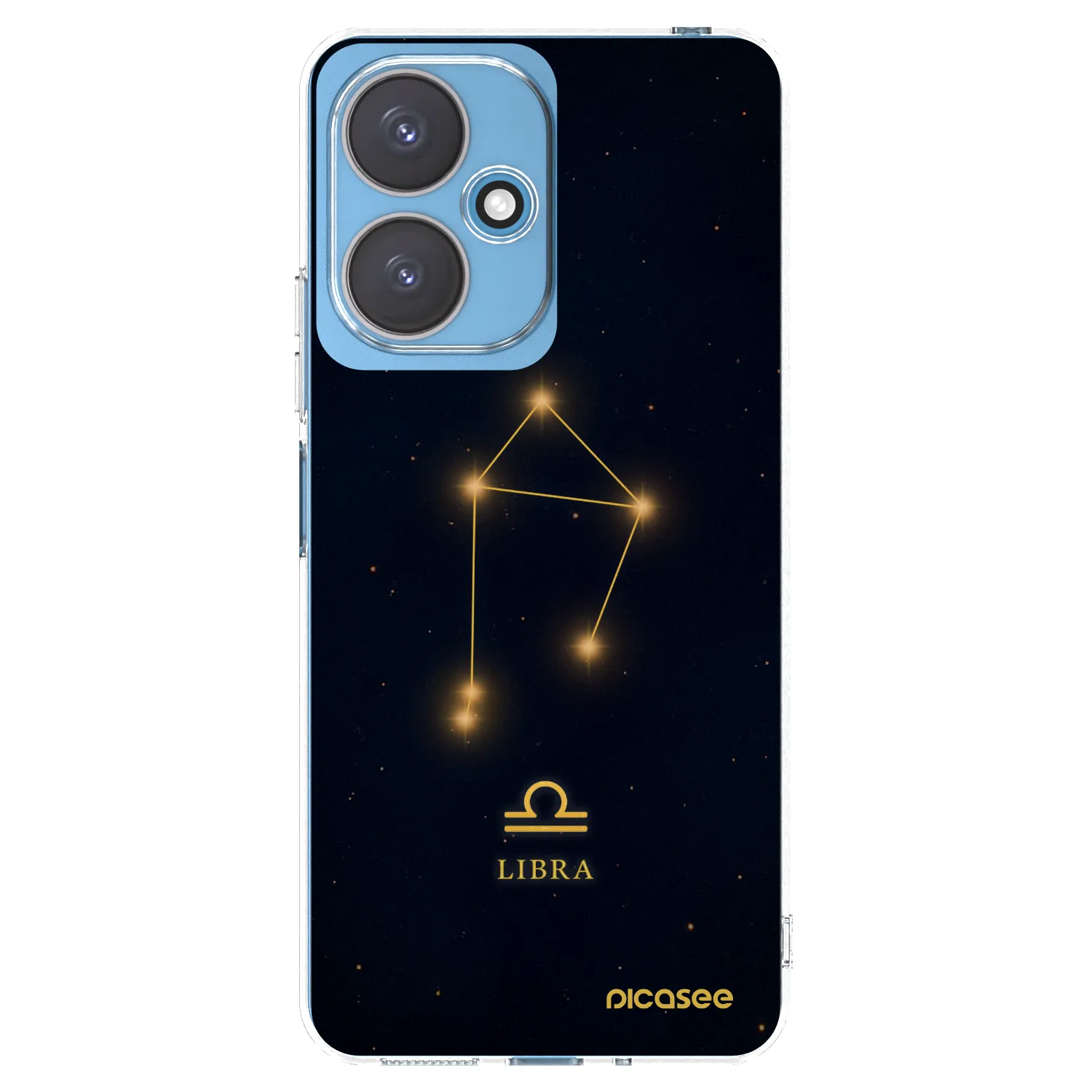 Picasee silikonowe przeźroczyste etui na Xiaomi Redmi 13C 5G - LIBRA