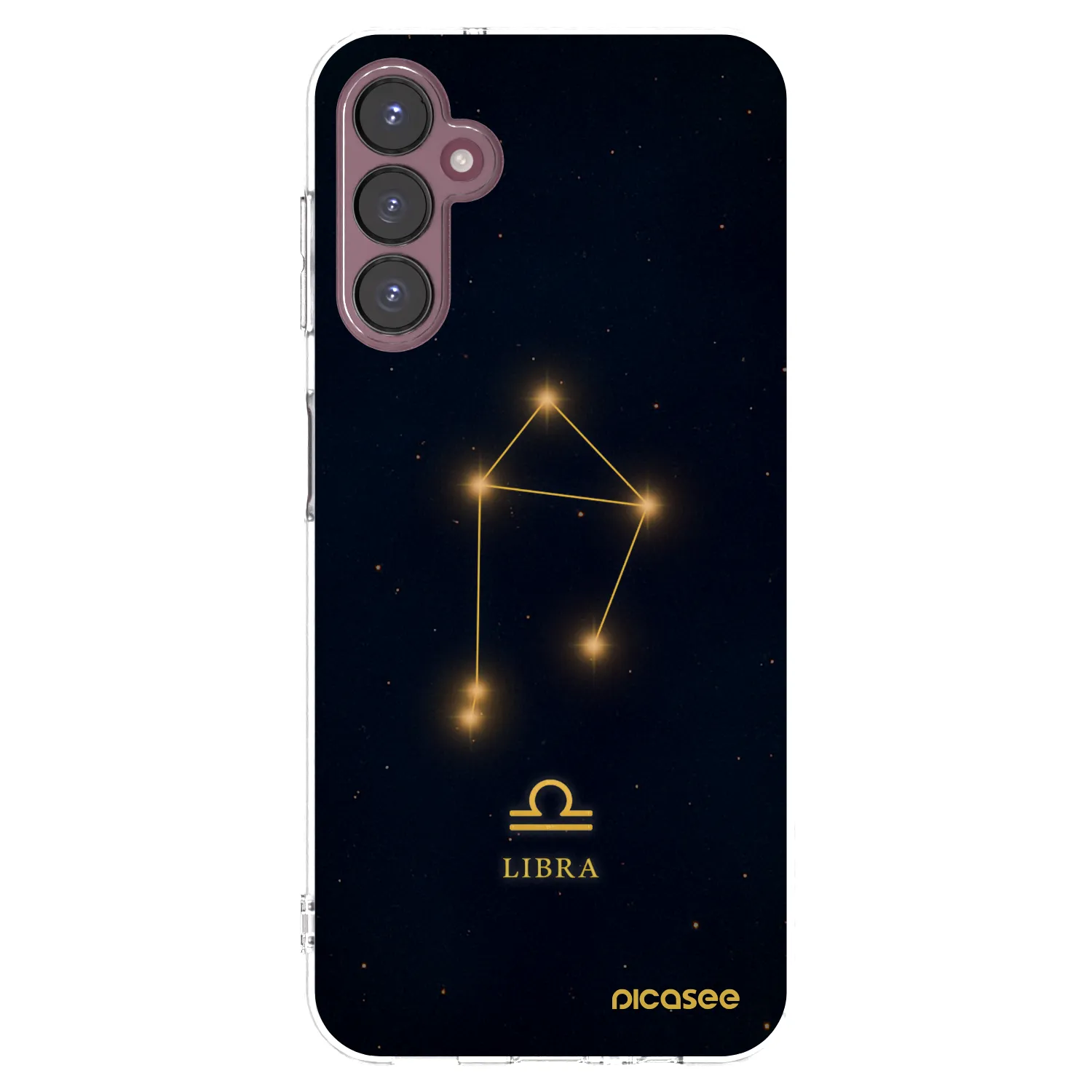 Picasee silikonowe przeźroczyste etui na Samsung Galaxy A05s A057G - LIBRA