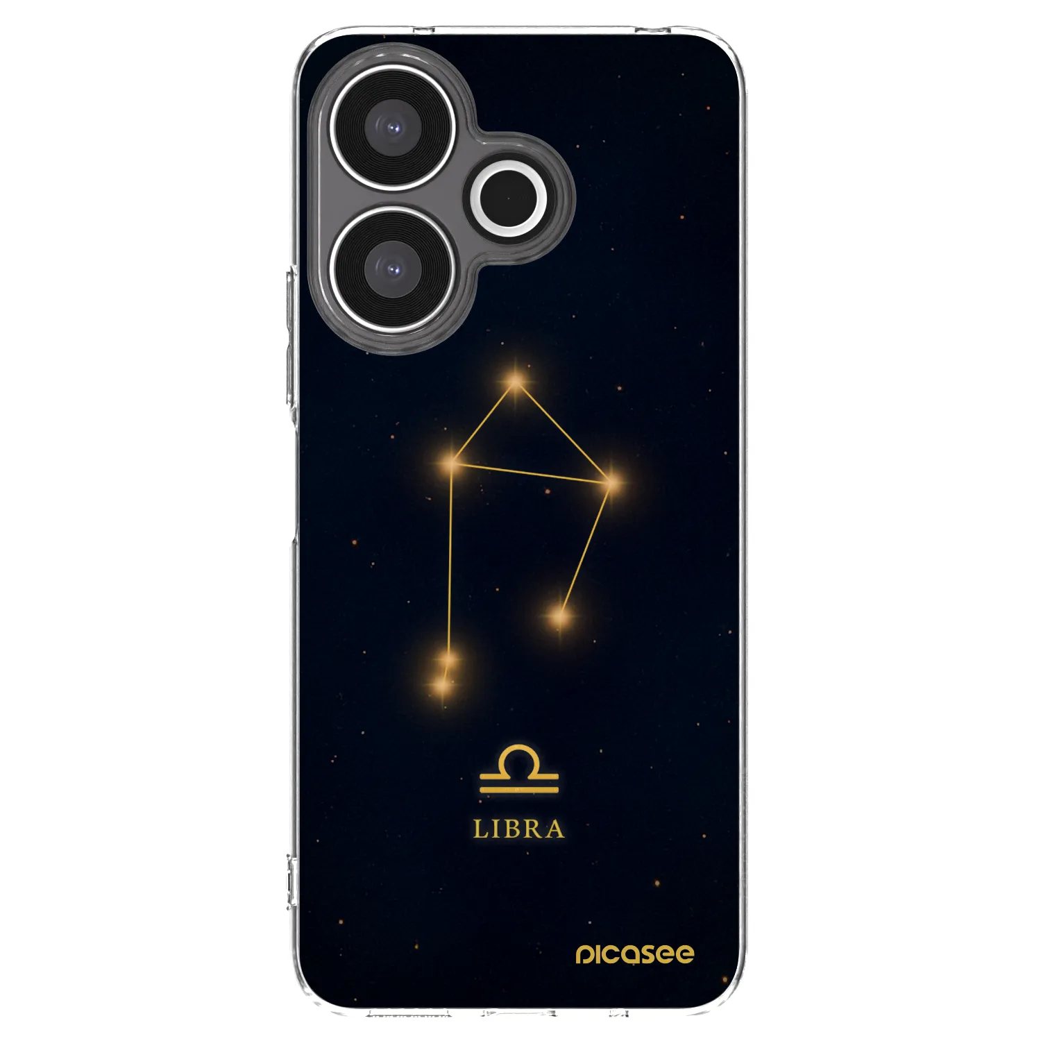 Picasee silikonowe przeźroczyste etui na Xiaomi Redmi 13 4G - LIBRA