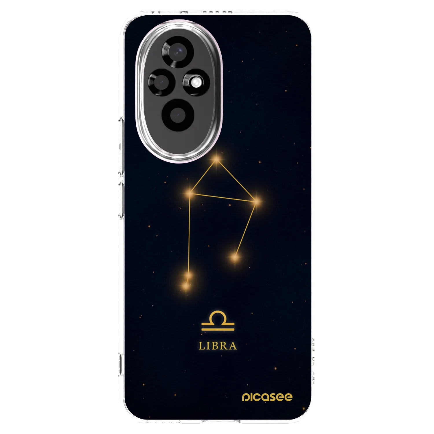 Picasee silikonowe przeźroczyste etui na Honor 200 5G - LIBRA