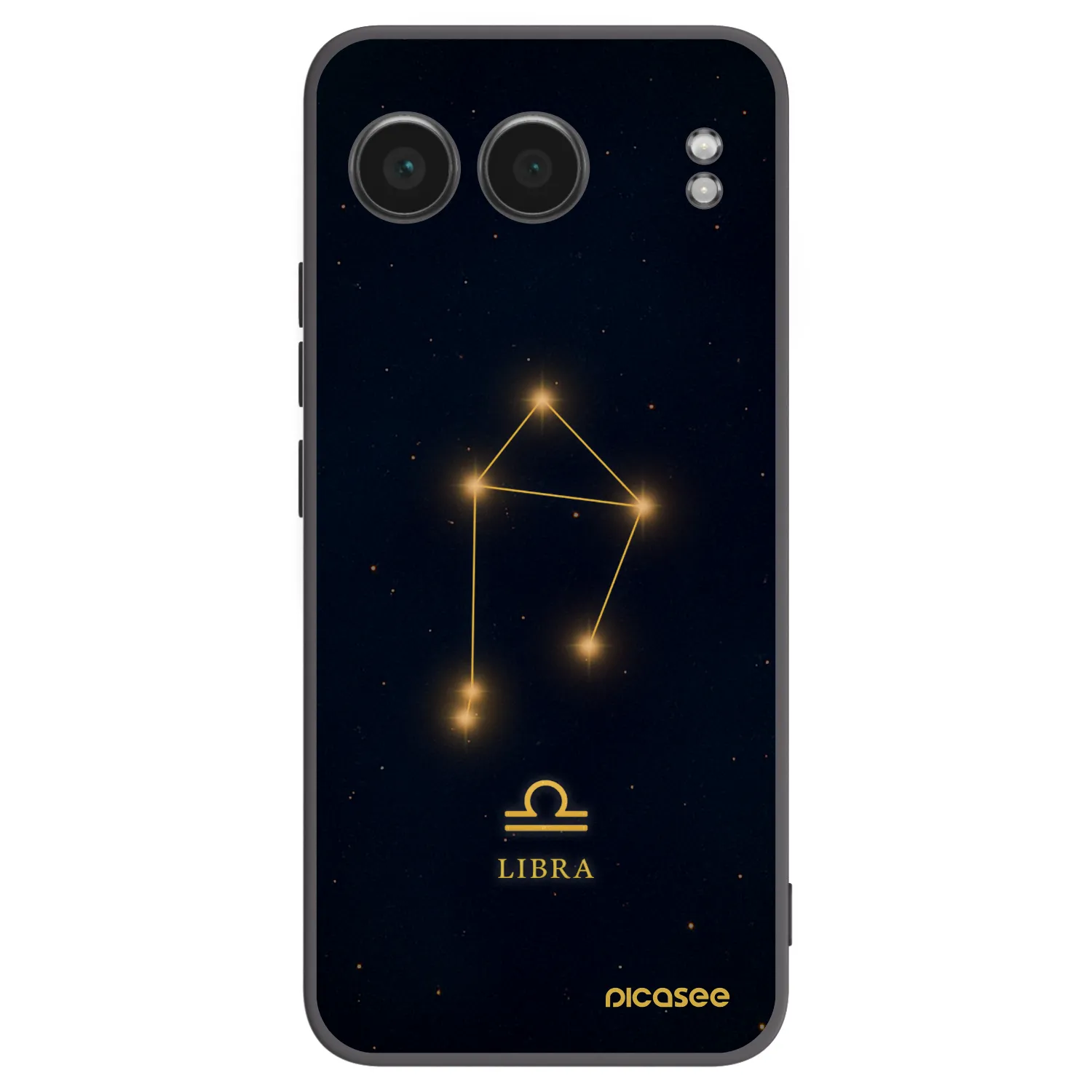 Picasee silikonowe czarne etui na OnePlus Nord 4 - LIBRA