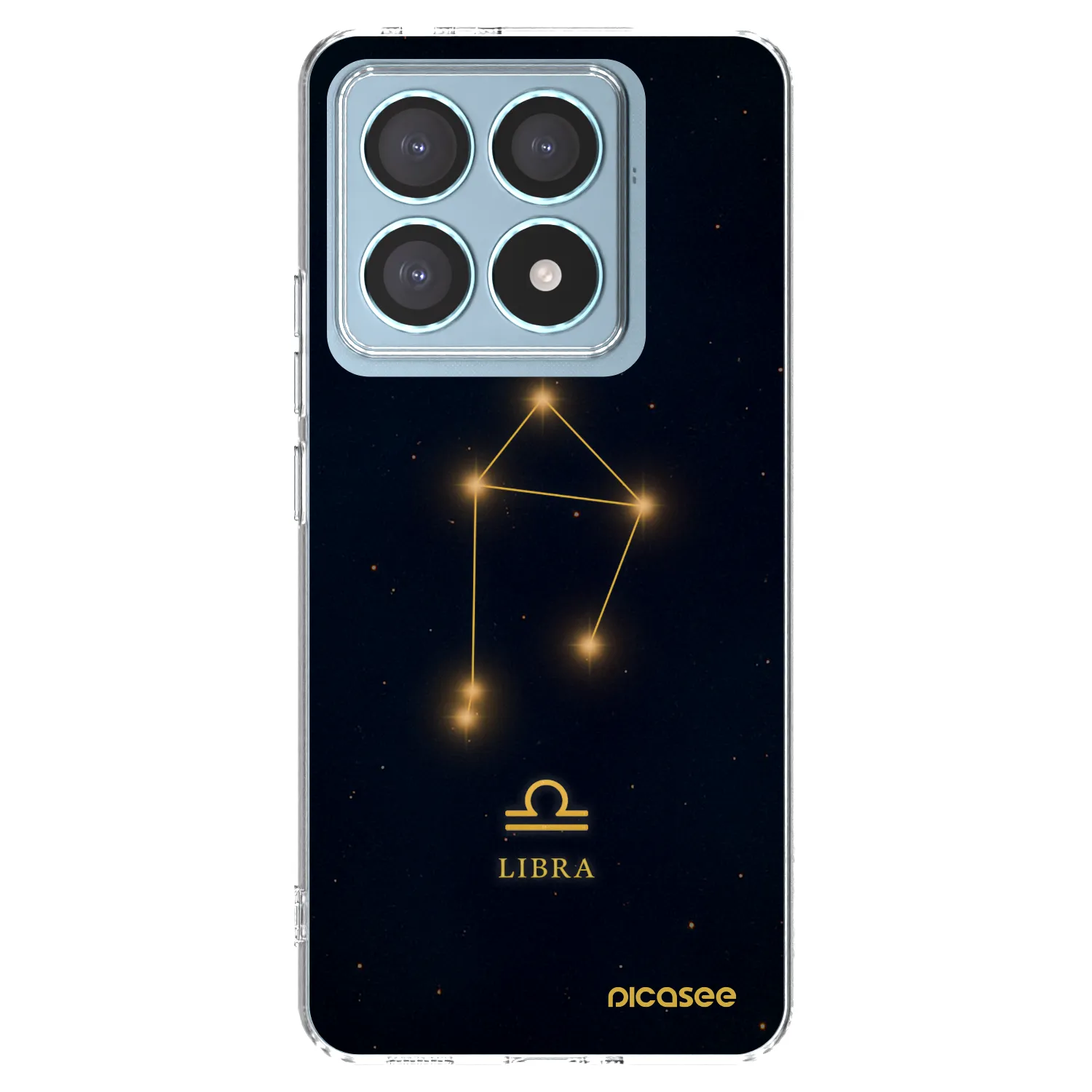 Picasee silikonowe przeźroczyste etui na Xiaomi 14T Pro - LIBRA