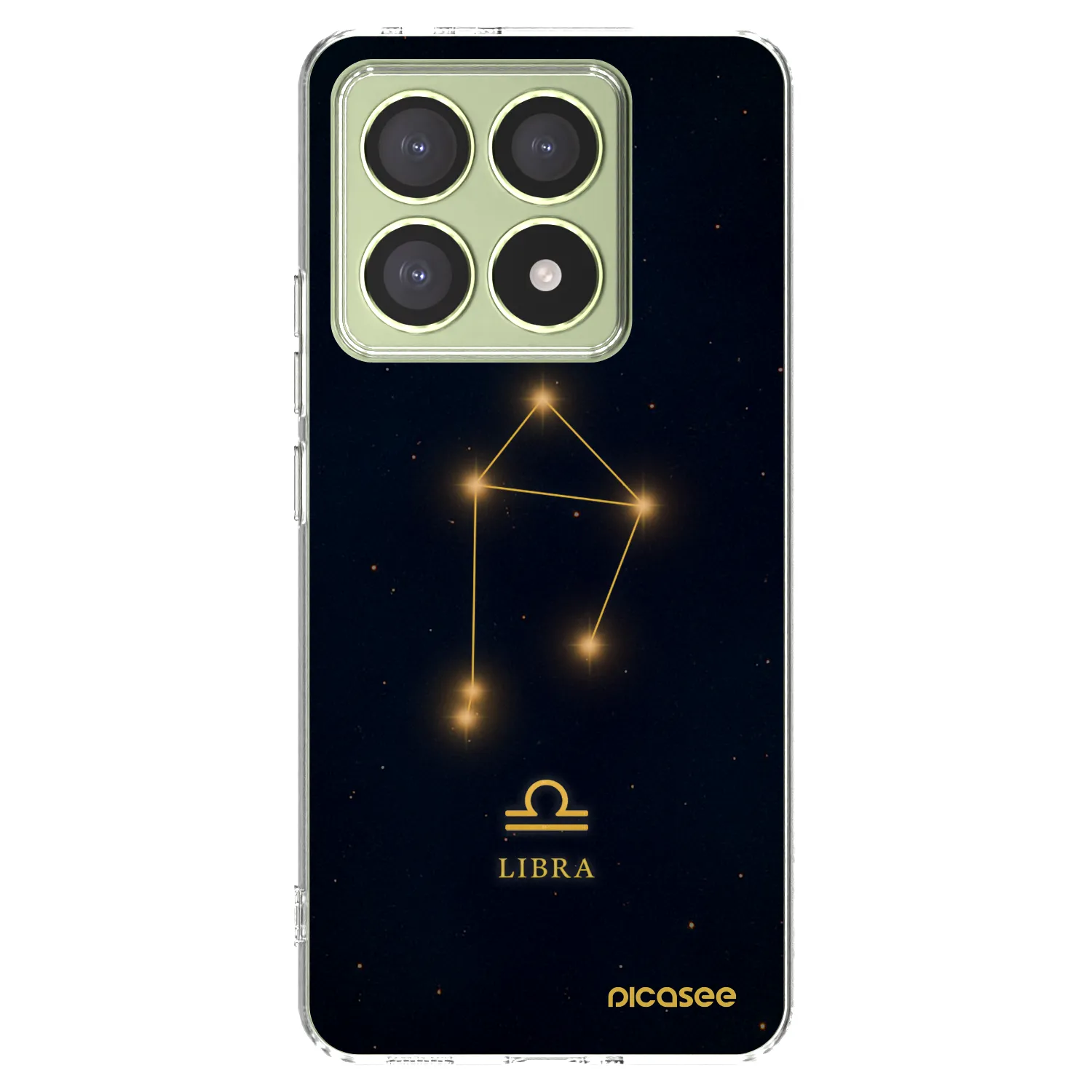 Picasee silikonowe przeźroczyste etui na Xiaomi 14T - LIBRA