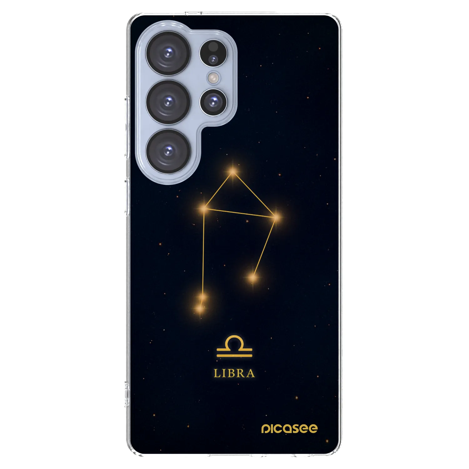 Picasee silikonowe przeźroczyste etui na Samsung Galaxy S25 Ultra 5G - LIBRA