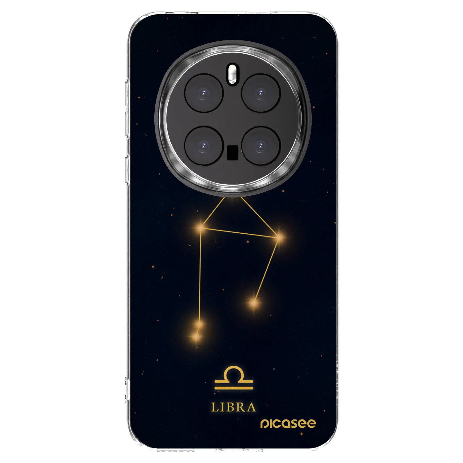 Picasee silikonowe przeźroczyste etui na Honor Magic7 Pro 5G - LIBRA