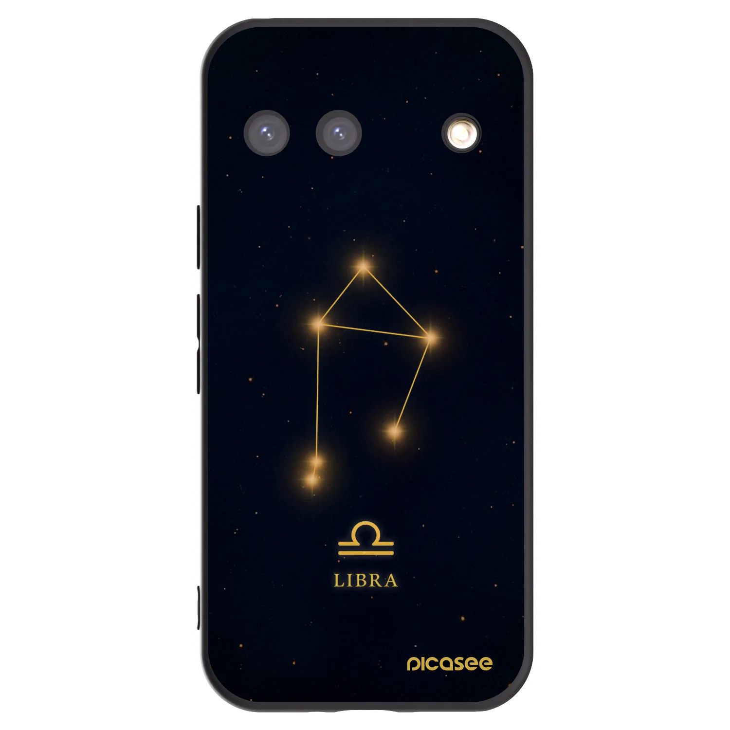 Picasee silikonowe czarne etui na Google Pixel 9 - LIBRA