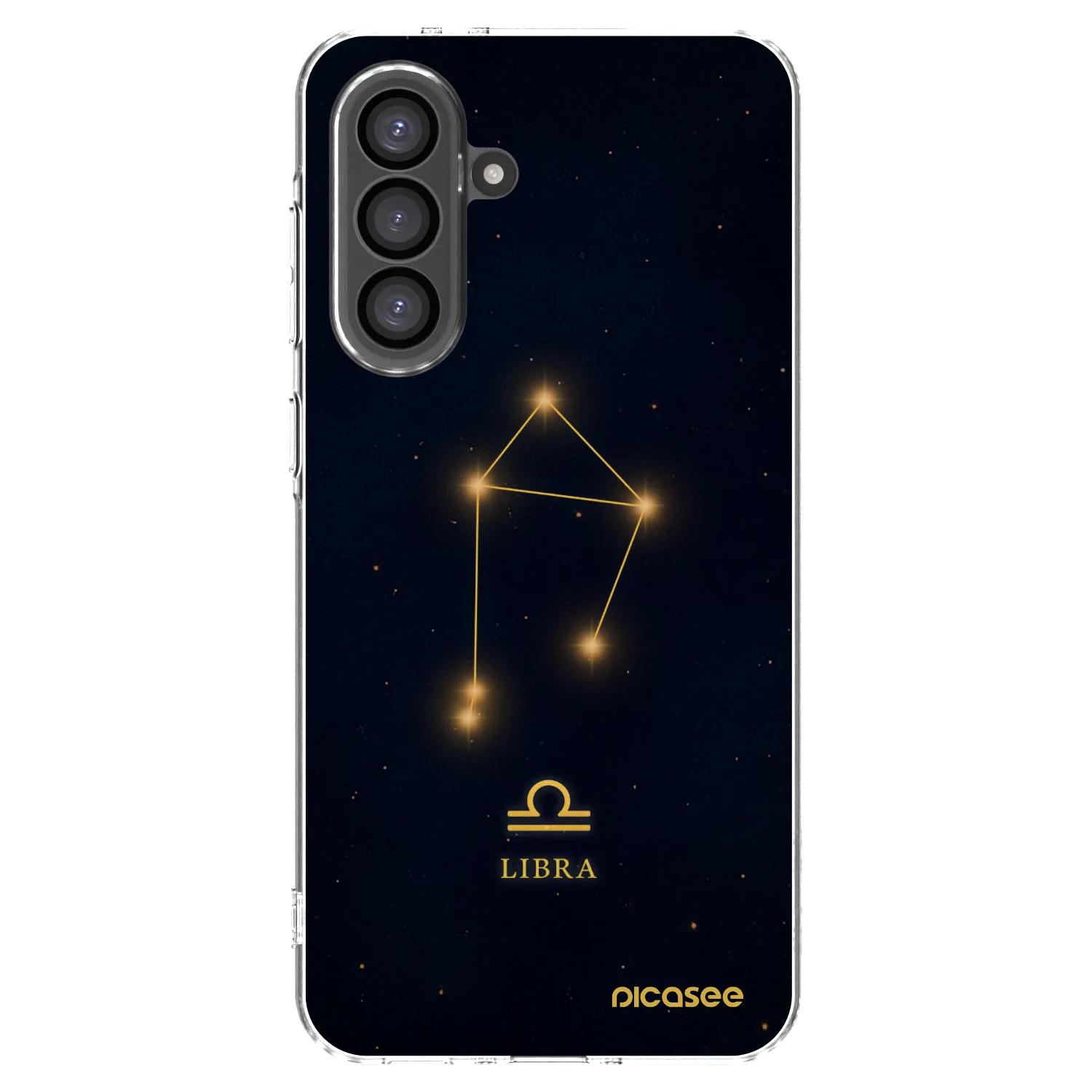 Picasee silikonowe przeźroczyste etui na Samsung Galaxy A36 5G - LIBRA