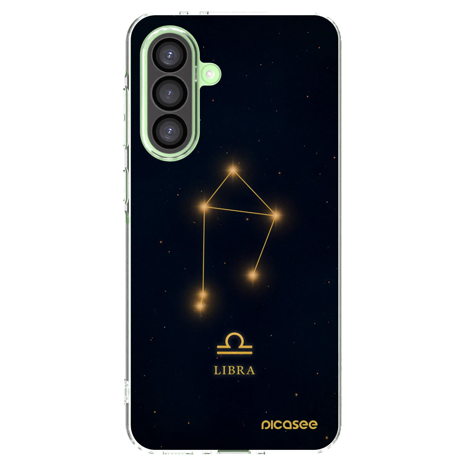 Picasee silikonowe przeźroczyste etui na Samsung Galaxy A26 5G A266B - LIBRA