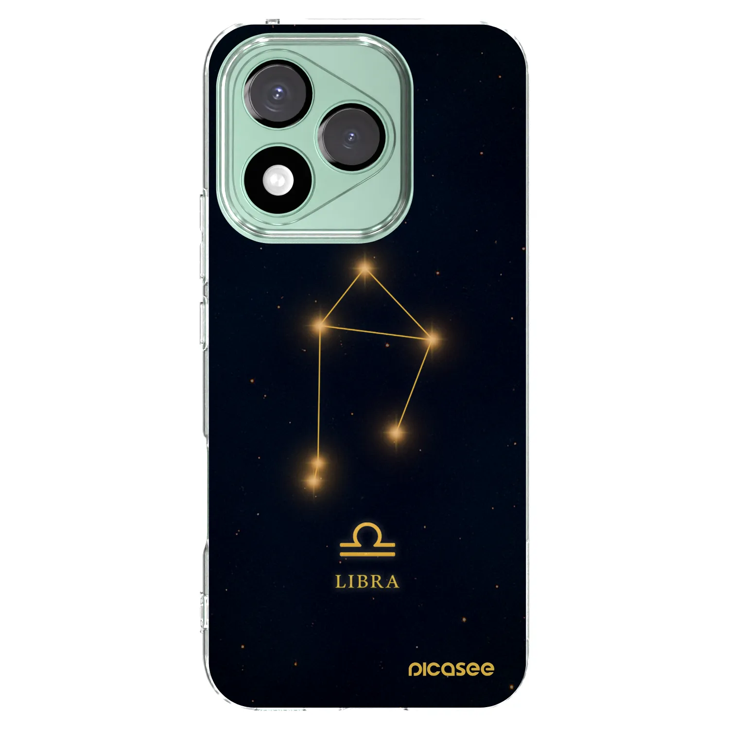 Picasee silikonowe przeźroczyste etui na Honor 400 Lite 5G - LIBRA