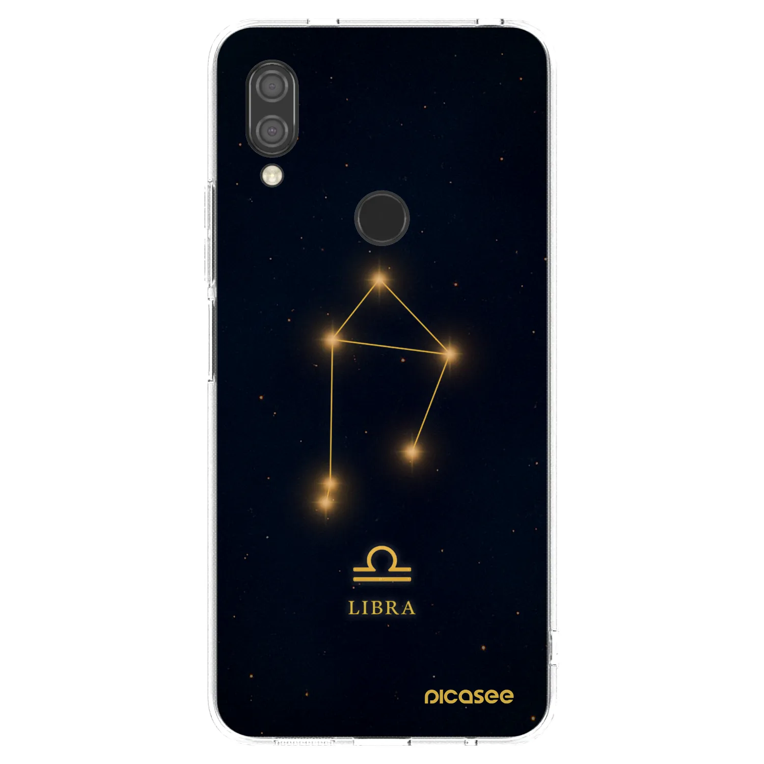 Picasee silikonowe przeźroczyste etui na Xiaomi Redmi 7 - LIBRA