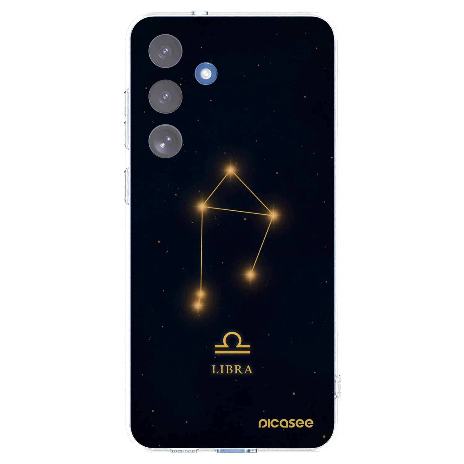 Picasee silikonowe przeźroczyste etui na Samsung Galaxy S25 FE 5G - LIBRA