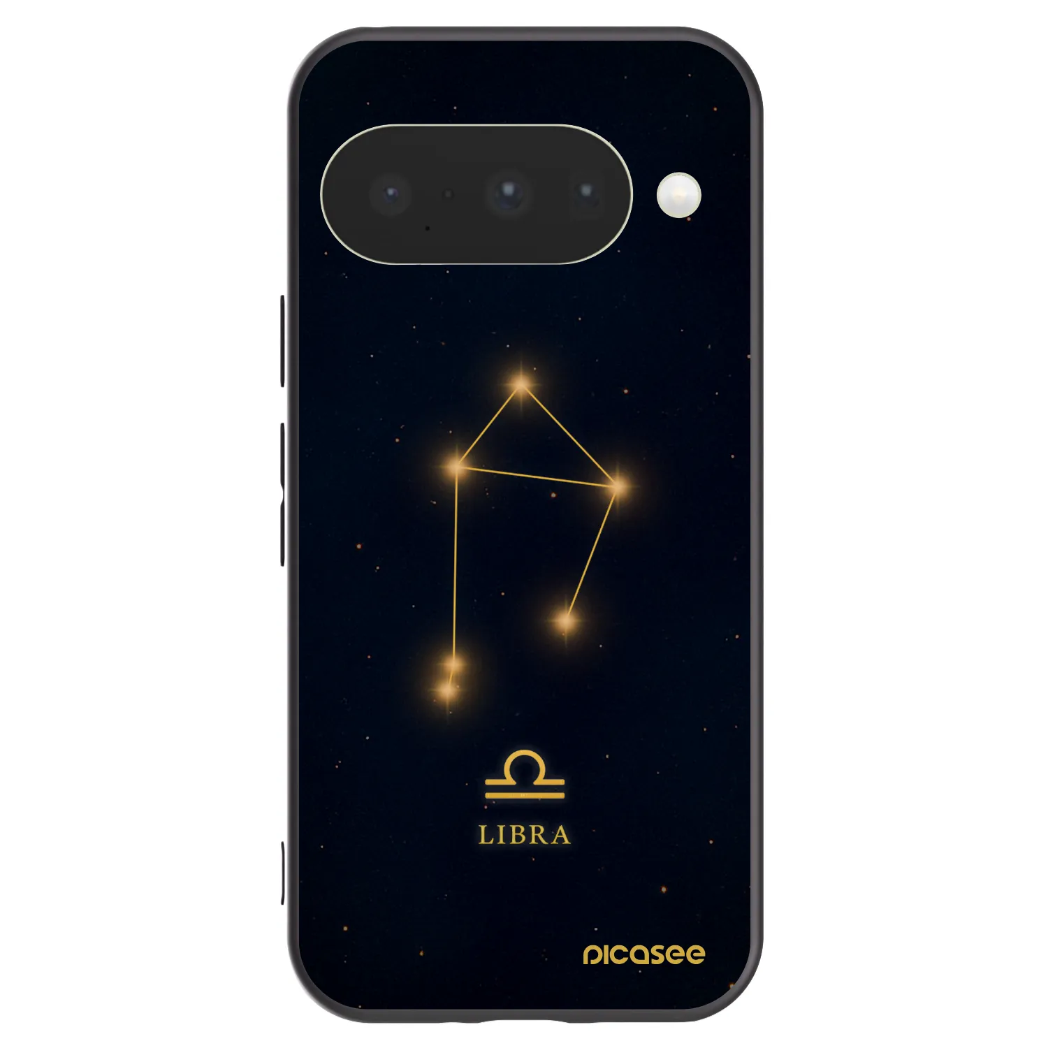 Picasee silikonowe czarne etui na Google Pixel 10 - LIBRA