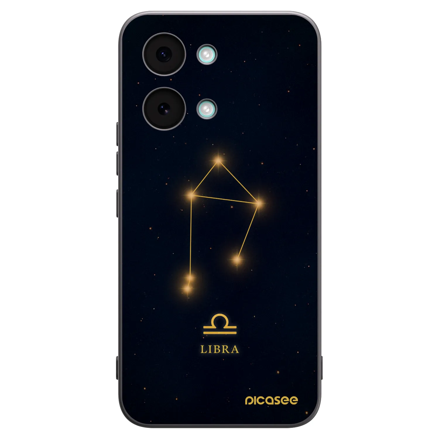 Picasee silikonowe czarne etui na Xiaomi Poco X8 Pro Max - LIBRA