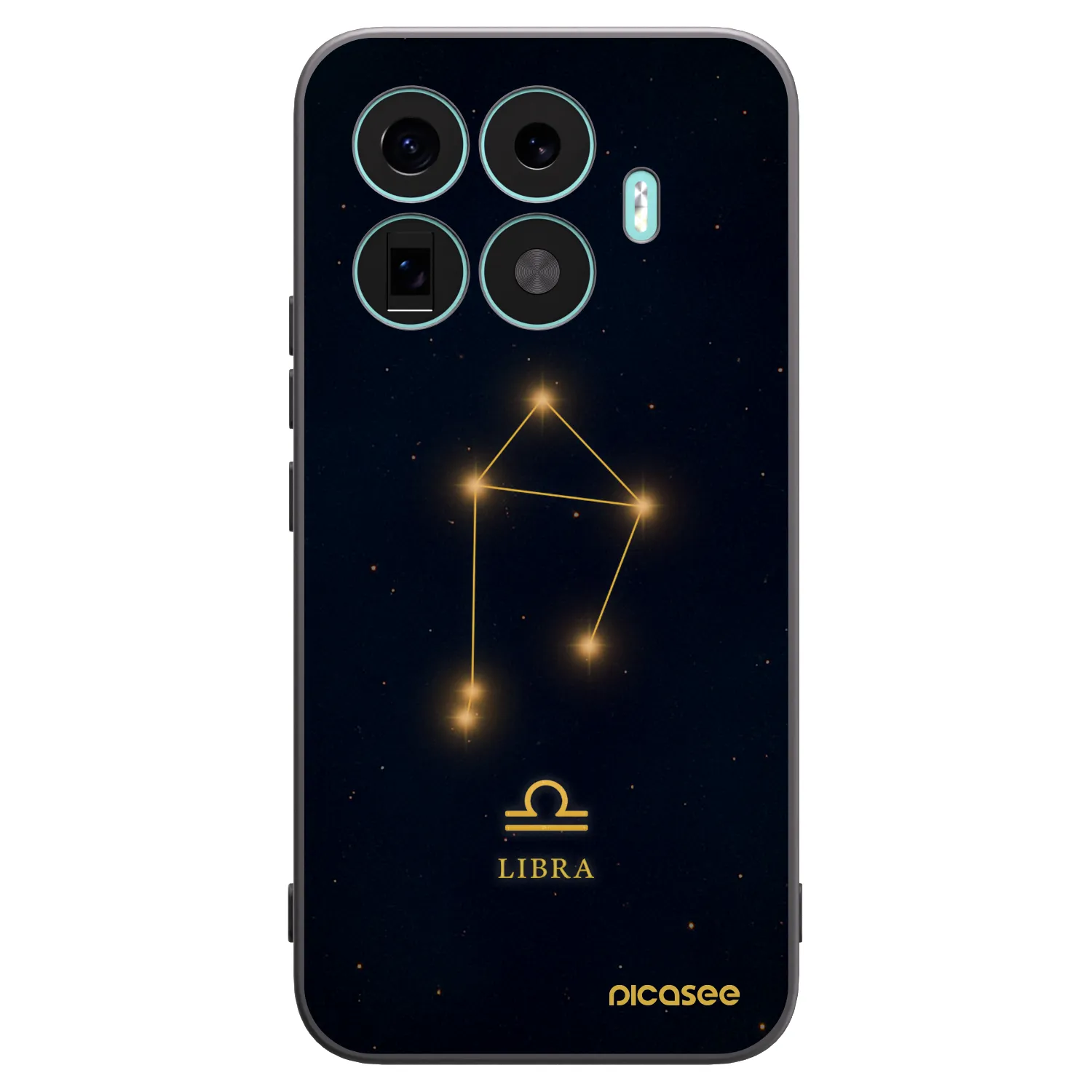 Picasee silikonowe czarne etui na Xiaomi 17T Pro - LIBRA