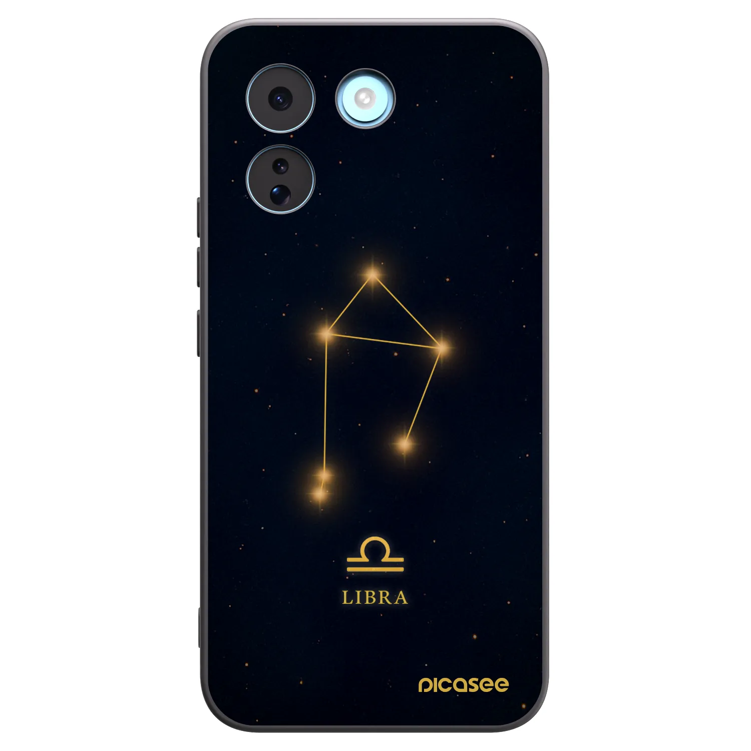 Picasee silikonowe czarne etui na Xiaomi Redmi Note 17 Pro MAX 5G - LIBRA