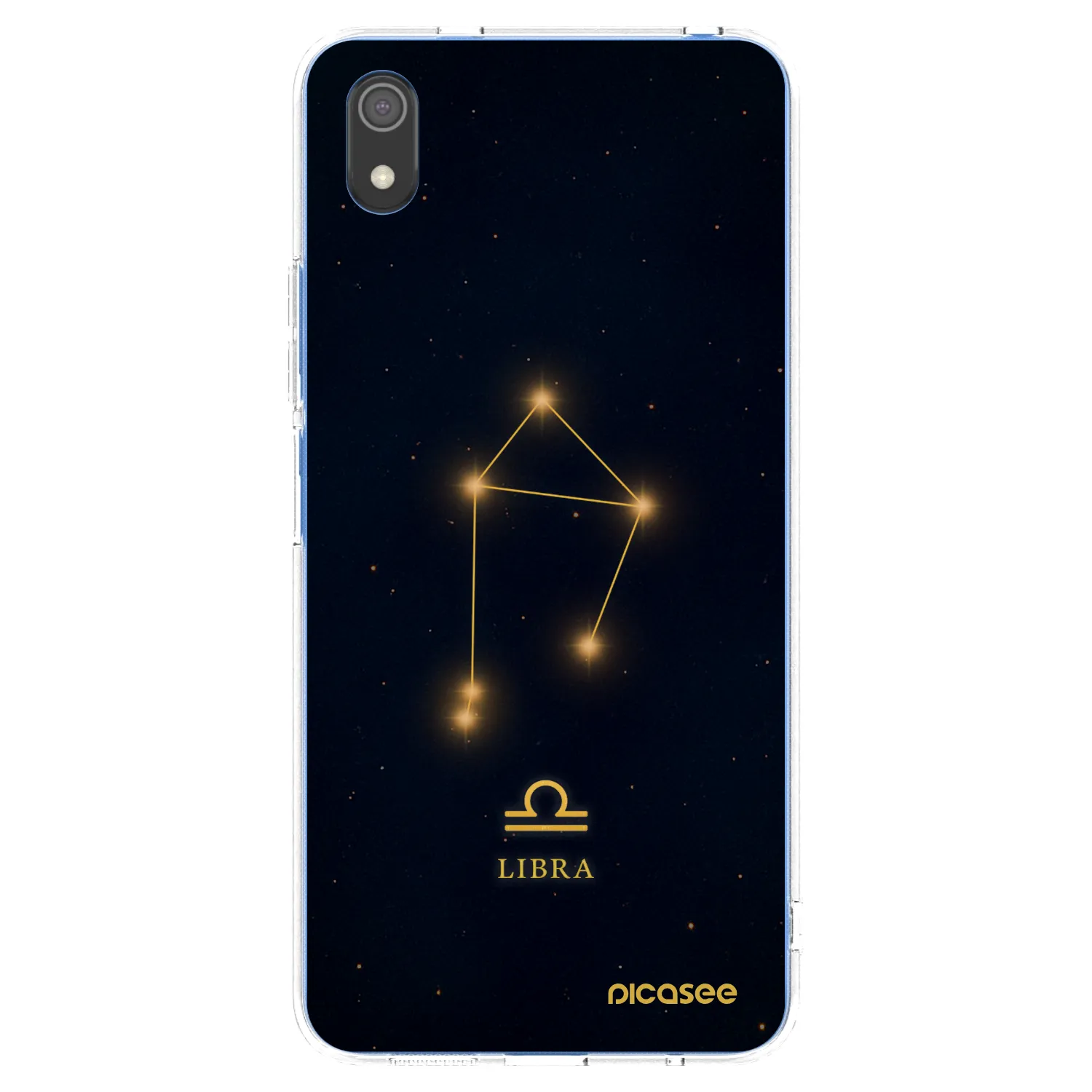 Picasee silikonowe przeźroczyste etui na Xiaomi Redmi 7A - LIBRA