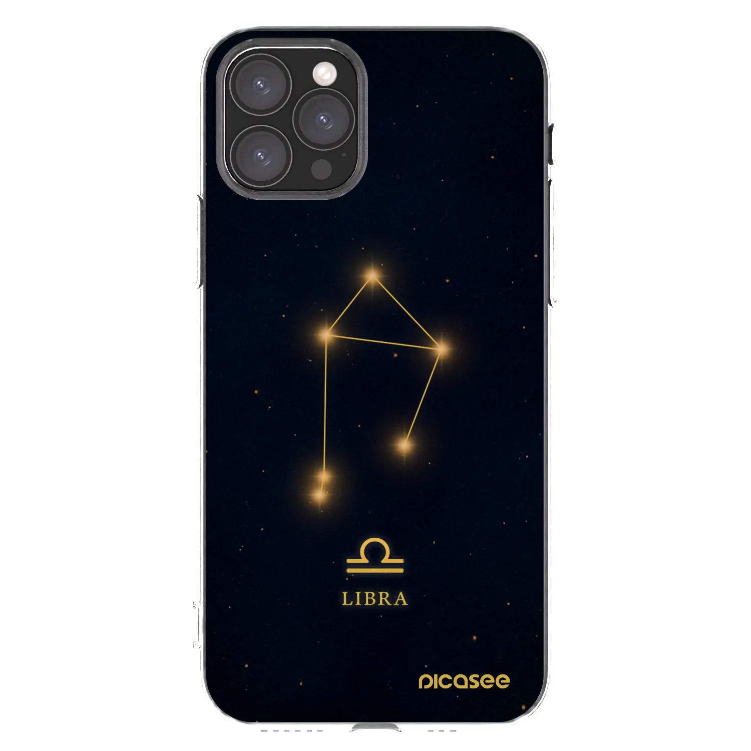 Picasee silikonowe przeźroczyste etui na Apple iPhone 11 Pro - LIBRA