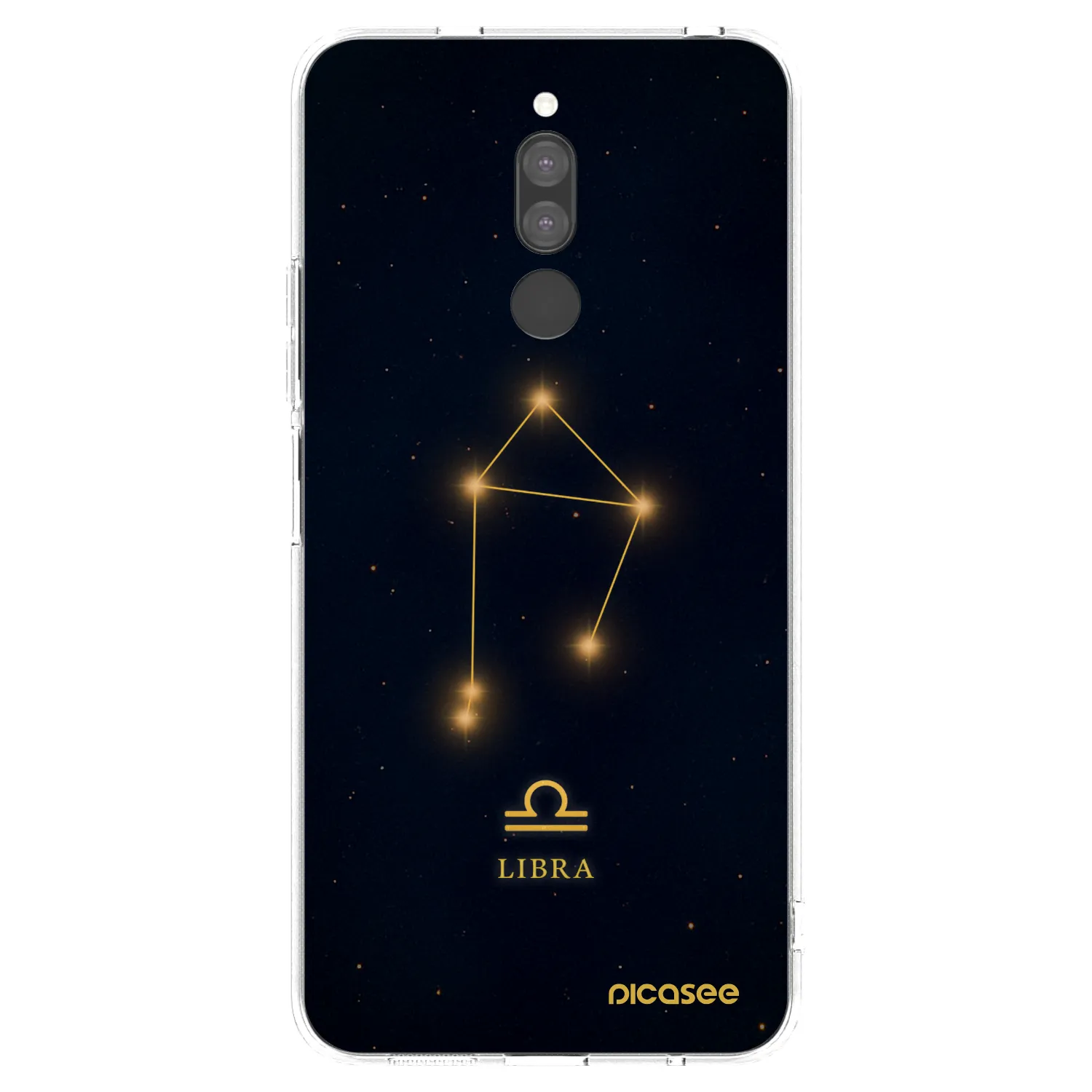 Picasee silikonowe przeźroczyste etui na Xiaomi Redmi 8 - LIBRA