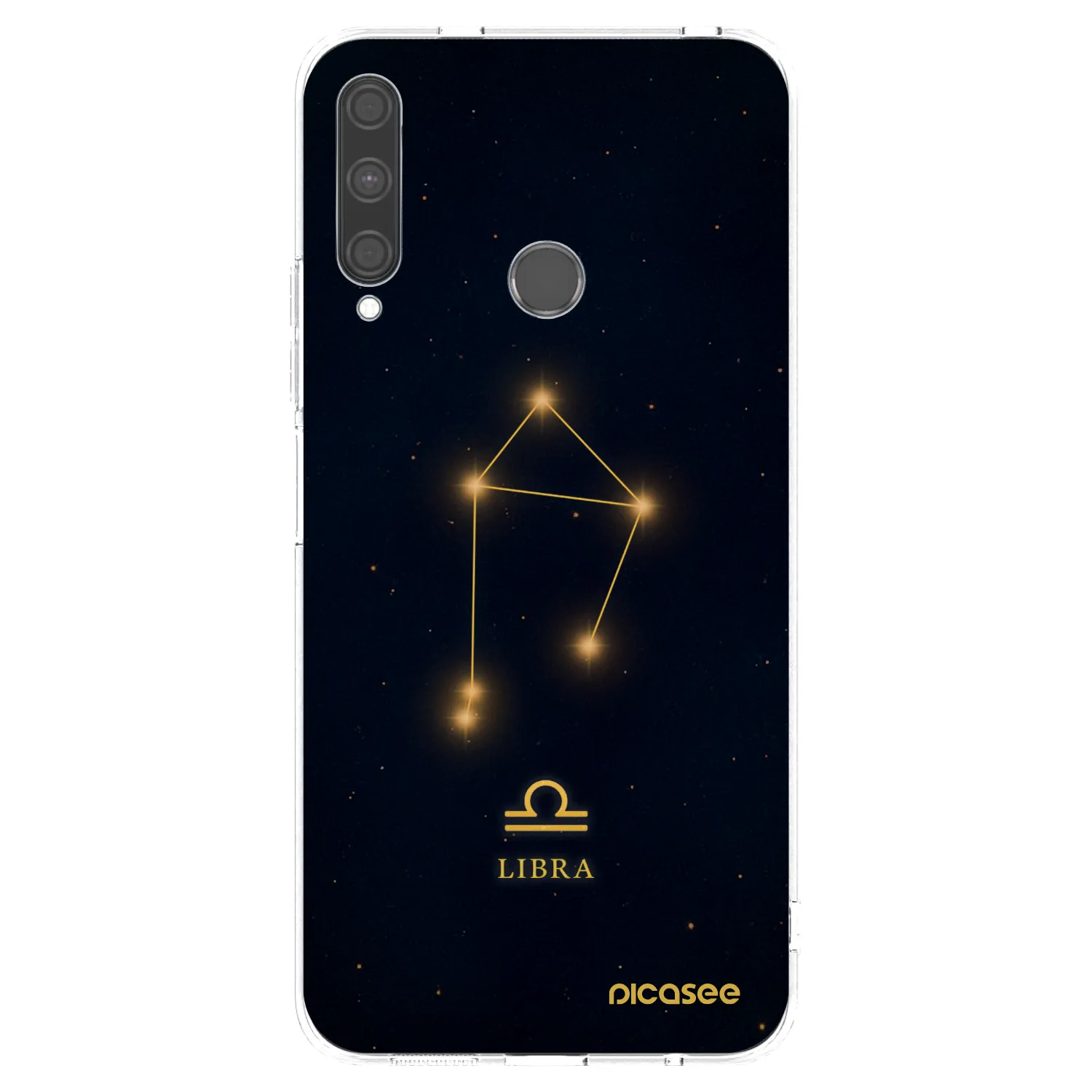 Picasee silikonowe przeźroczyste etui na Huawei P40 Lite E - LIBRA