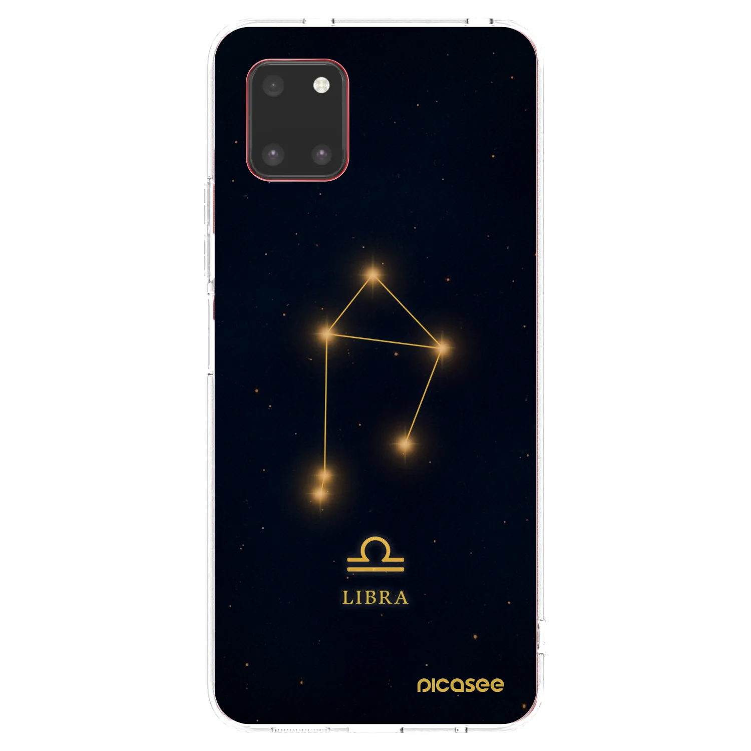 Picasee silikonowe przeźroczyste etui na Samsung Galaxy Note 10 Lite N770F - LIBRA