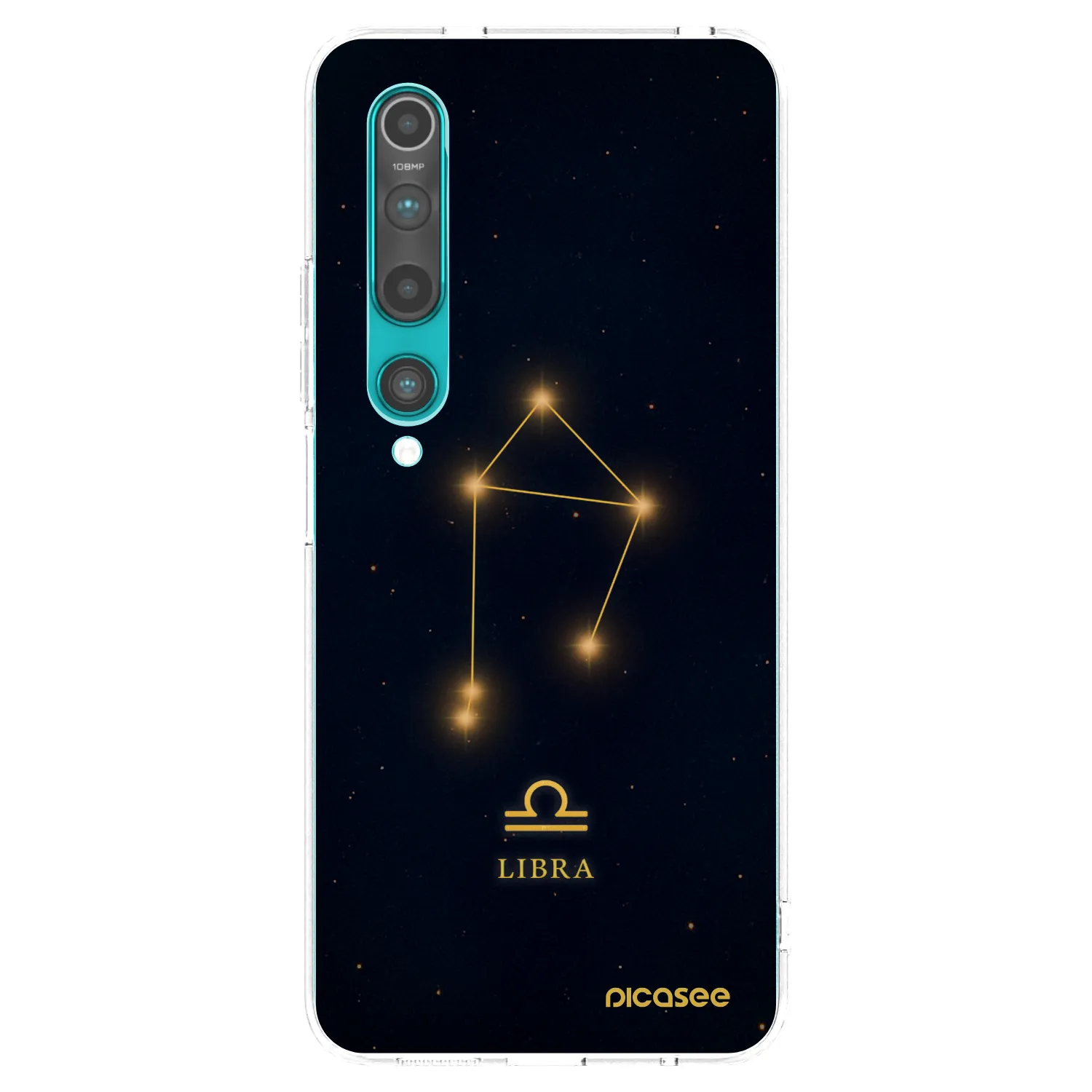 Picasee silikonowe przeźroczyste etui na Xiaomi Mi 10 - LIBRA